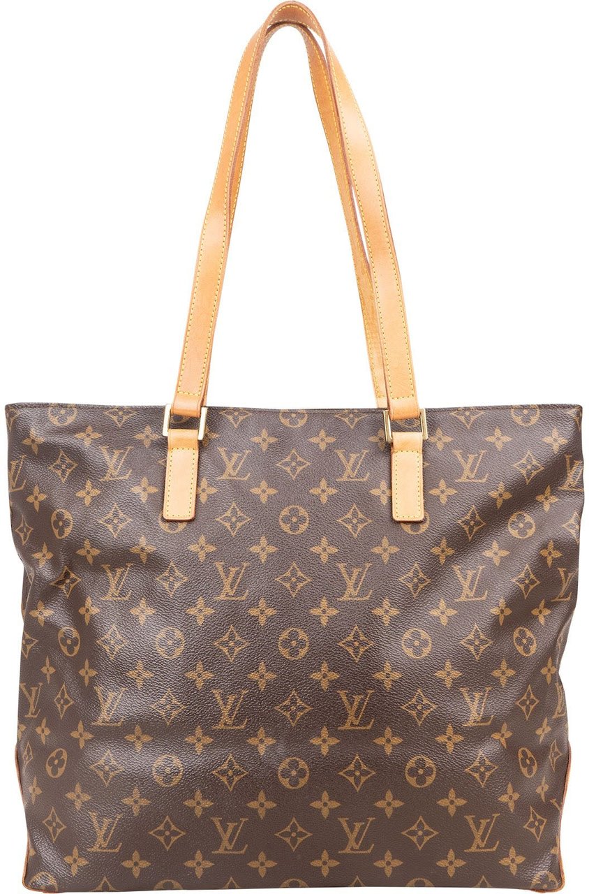 Louis Vuitton Louis Vuitton Monogram Canvas Cabas Mezzo Shoulder Bag Bruin