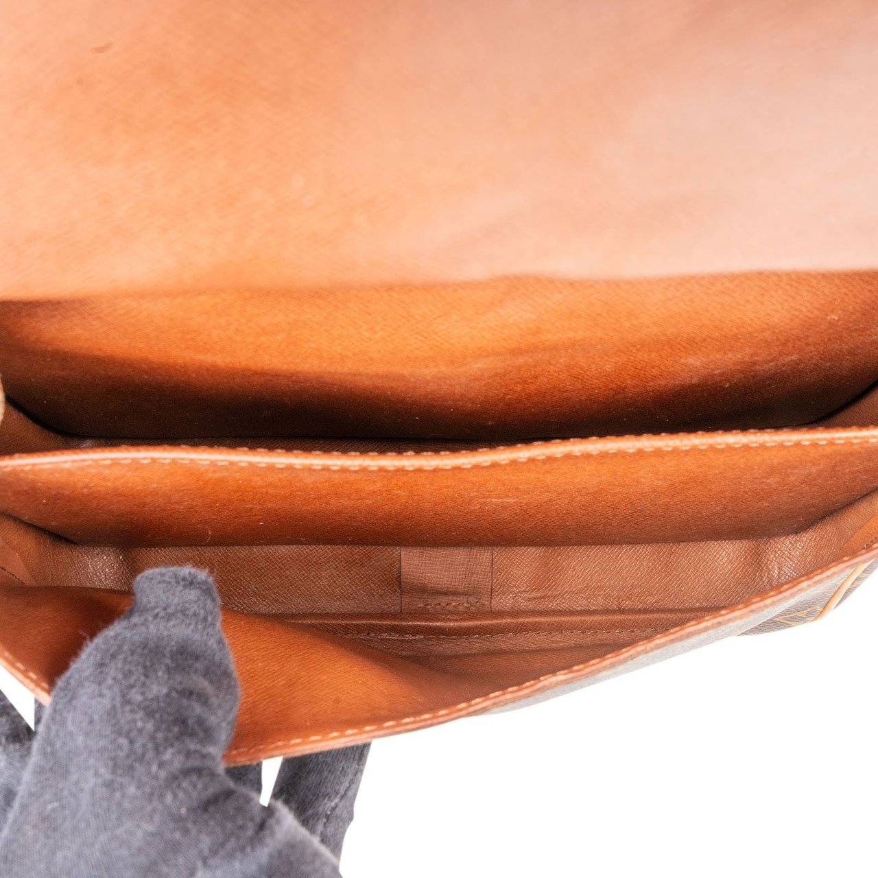 Louis Vuitton Louis Vuitton Monogram Canvas Cartouchiere GM Crossbody Bag Bruin