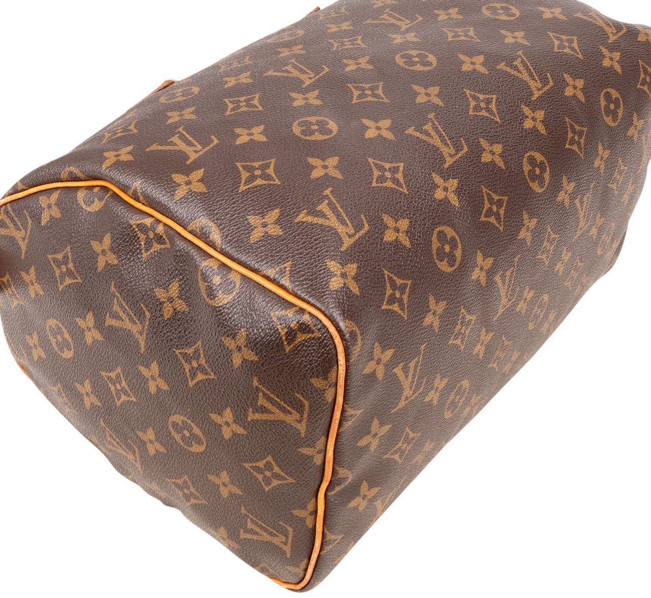 Louis Vuitton Louis Vuitton Monogram Canvas Speedy 30 Handbag Bruin