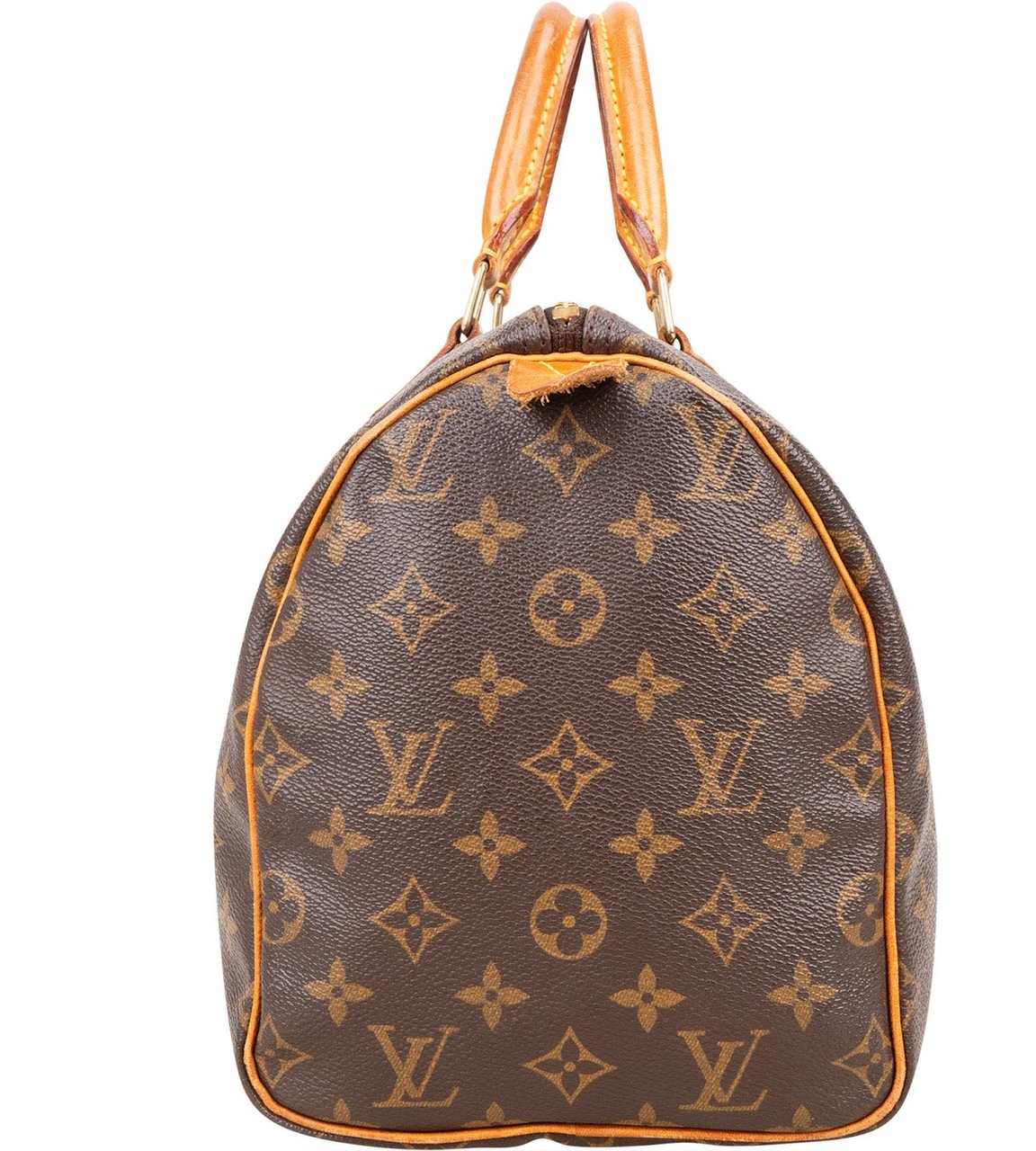 Louis Vuitton Louis Vuitton Monogram Canvas Speedy 30 Handbag Bruin