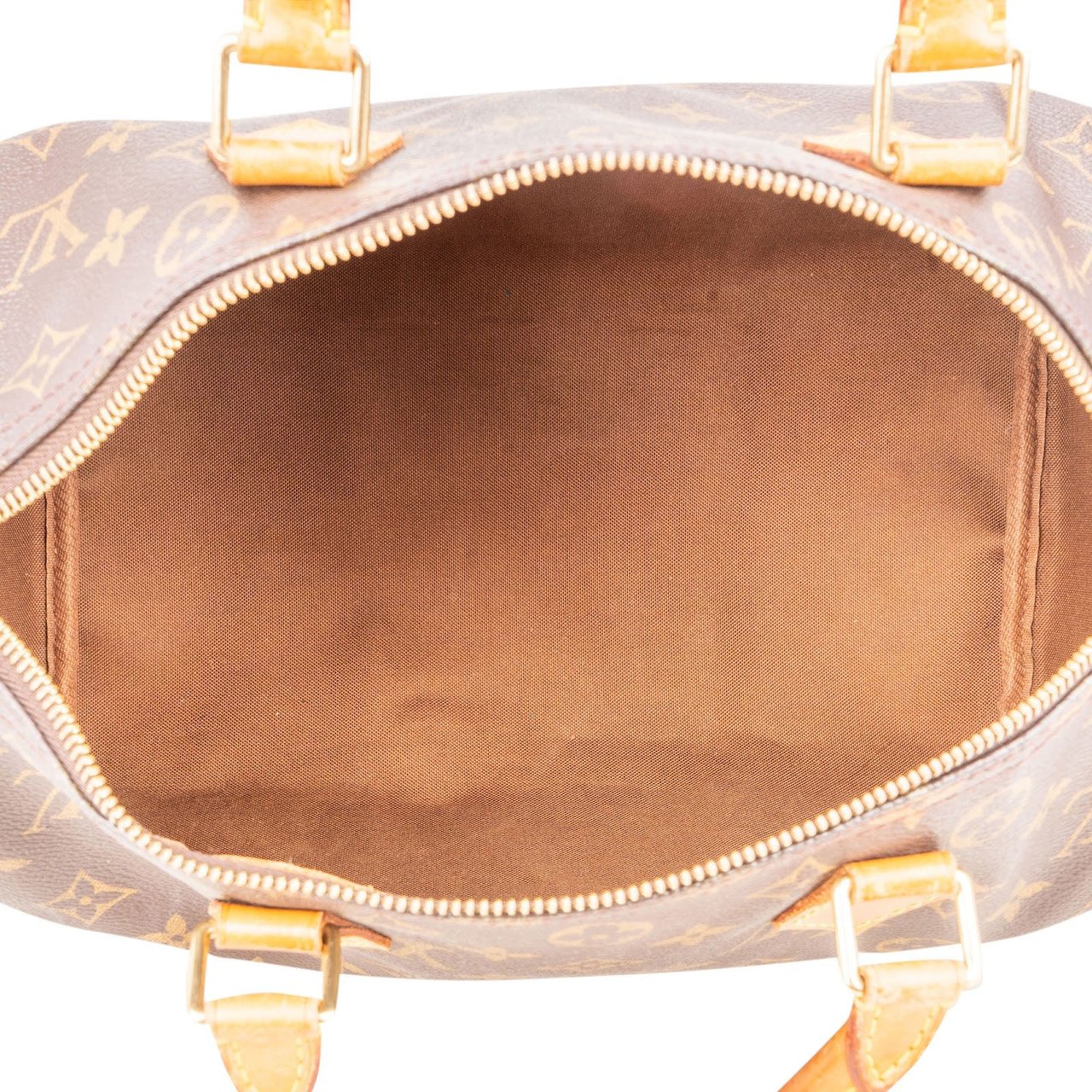 Louis Vuitton Louis Vuitton Monogram Canvas Speedy 30 Handbag Bruin