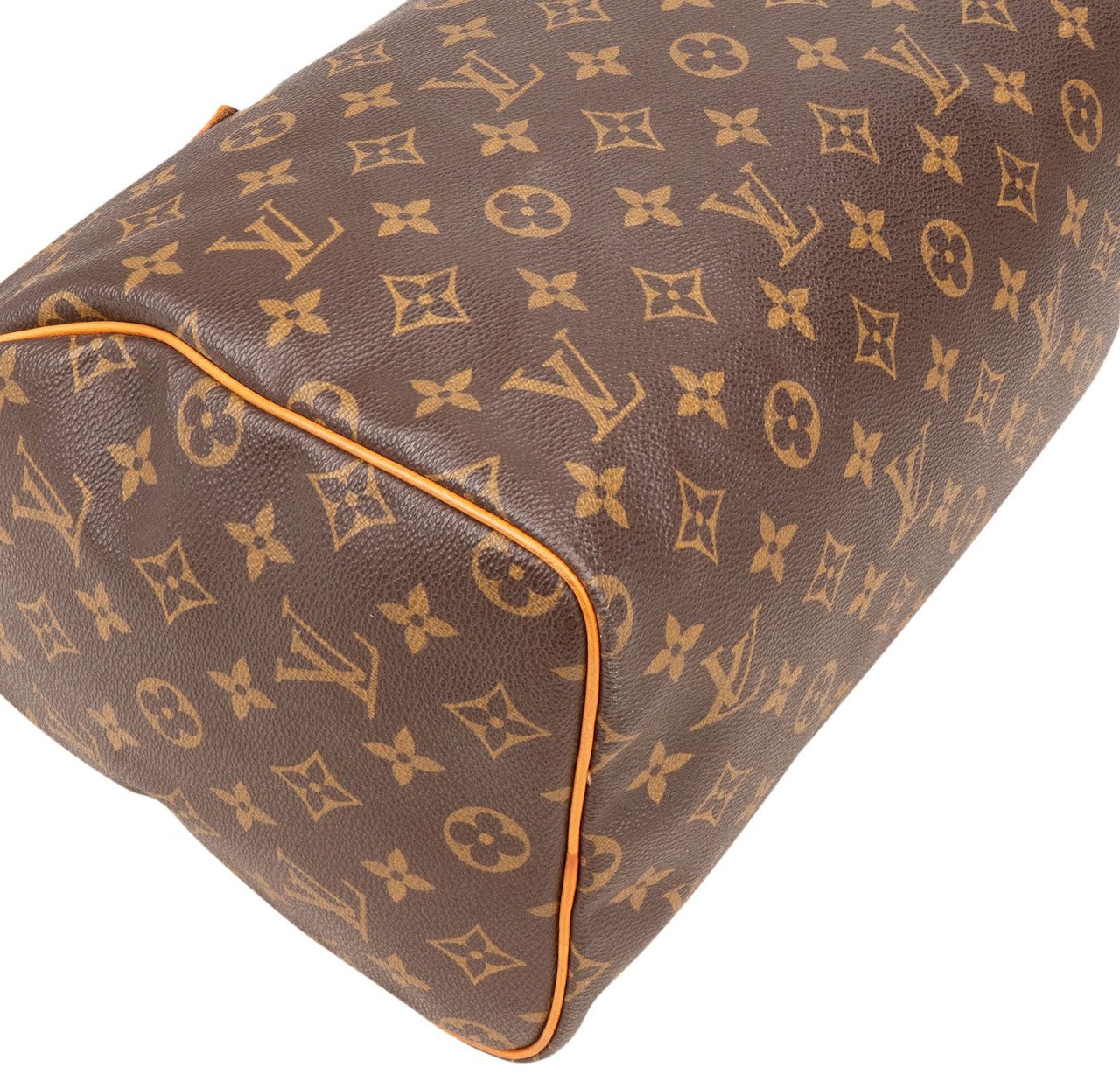 Louis Vuitton Louis Vuitton Monogram Canvas Speedy 30 Handbag Bruin