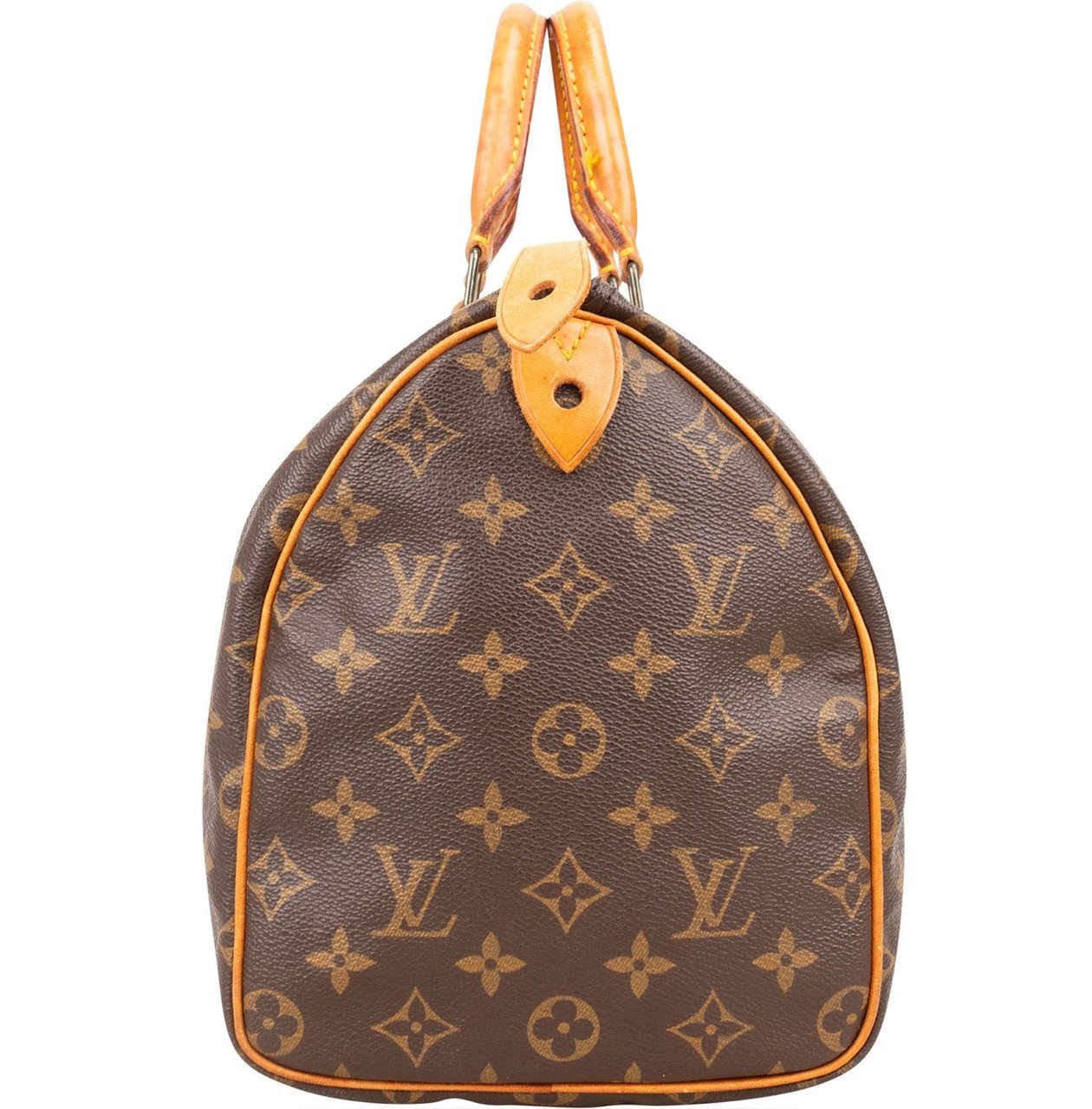 Louis Vuitton Louis Vuitton Monogram Canvas Speedy 30 Handbag Bruin