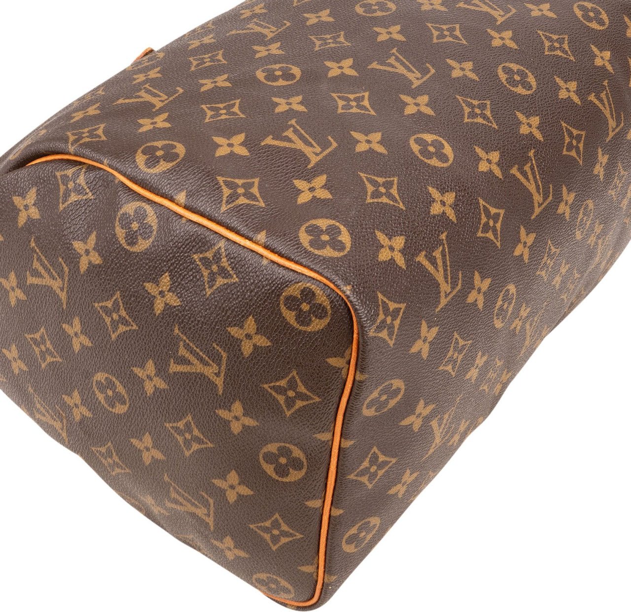 Louis Vuitton Louis Vuitton Monogram Canvas Speedy 35 Handbag Bruin