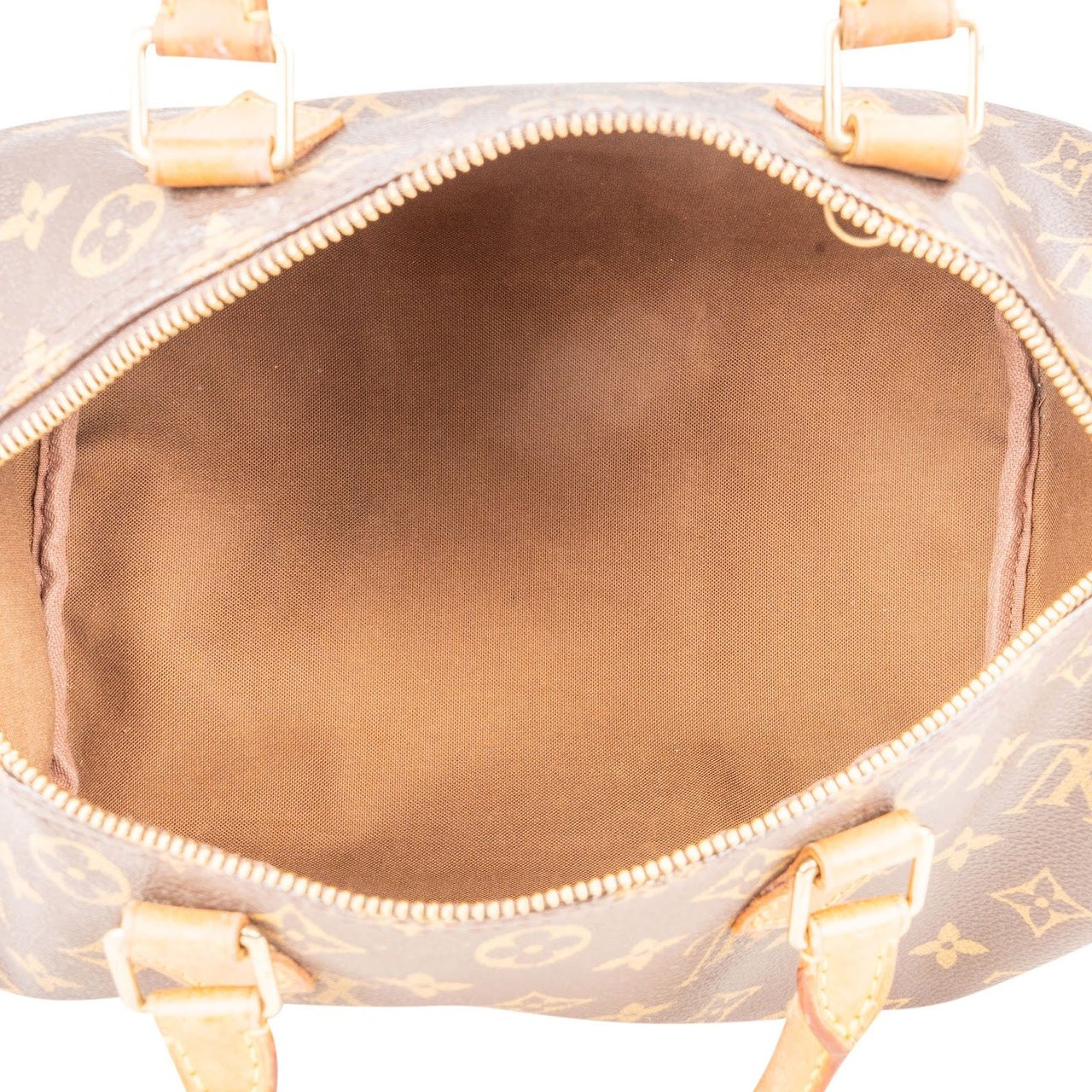 Louis Vuitton Louis Vuitton Monogram Canvas Speedy 30 Handbag Bruin