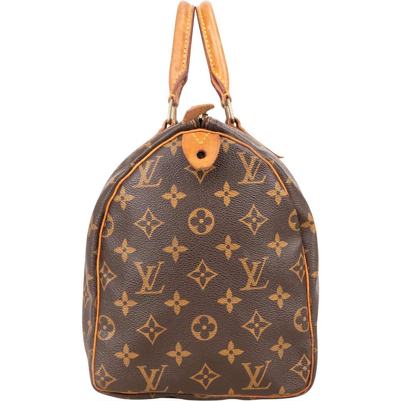 Louis Vuitton Louis Vuitton Monogram Canvas Speedy 30 Handbag Bruin