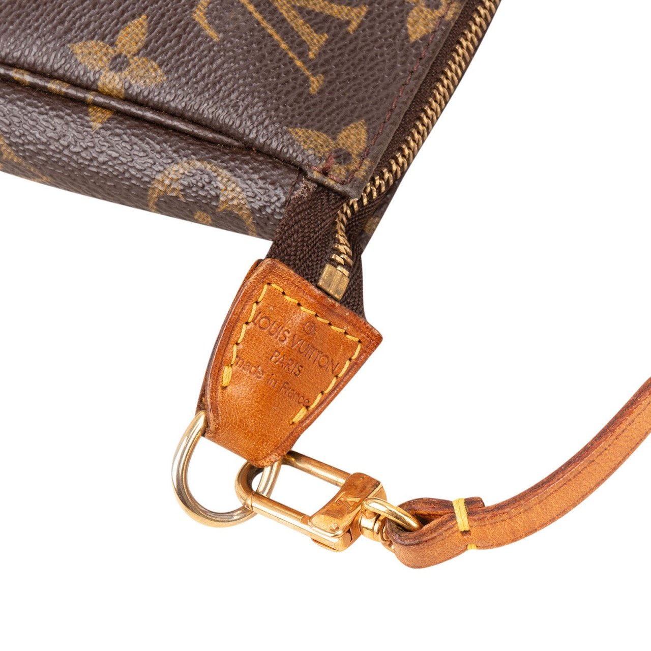 Louis Vuitton Louis Vuitton Monogram Canvas Pochette Accessoires Handbag Bruin