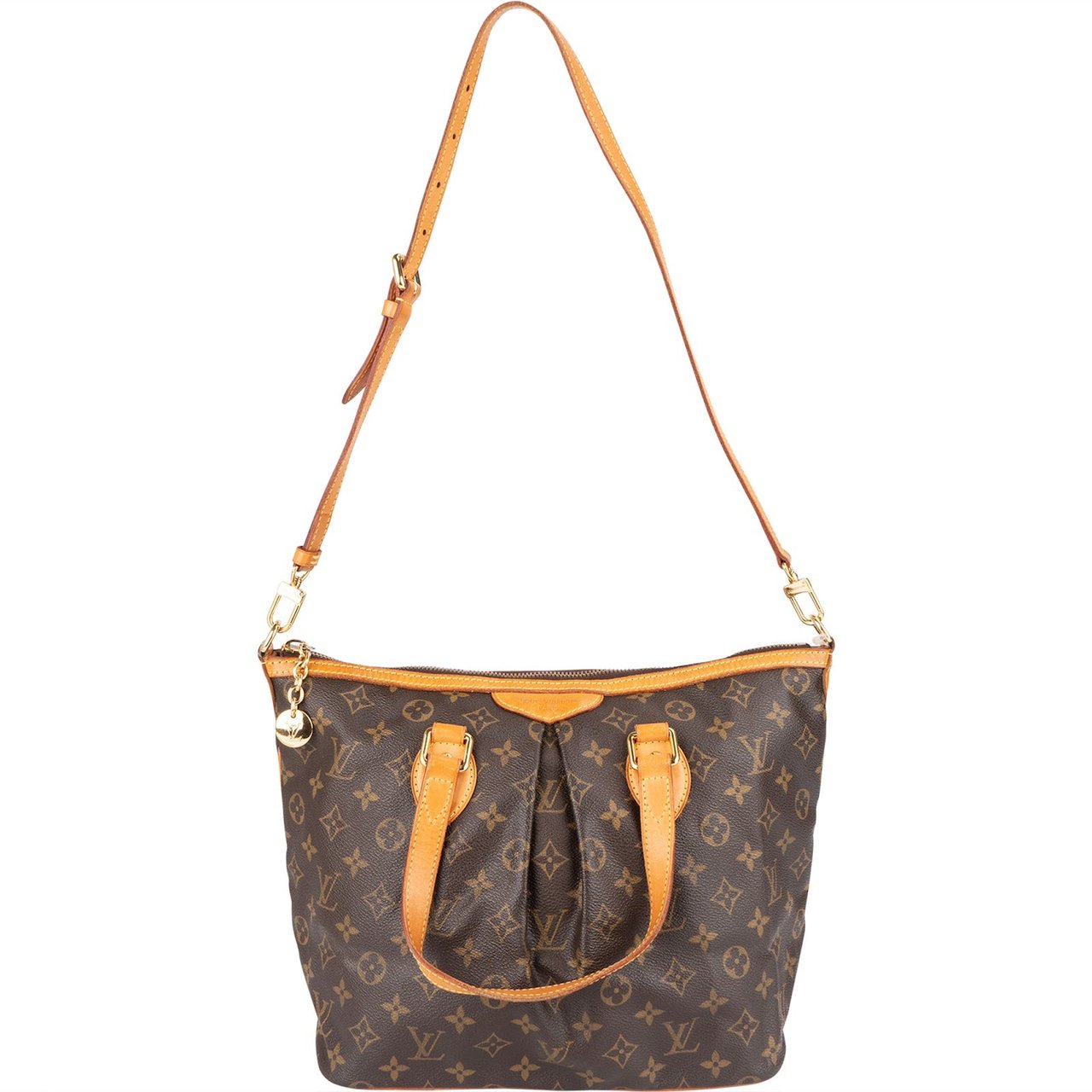 Louis Vuitton Louis Vuitton Monogram Canvas Palermo PM Handbag Bruin