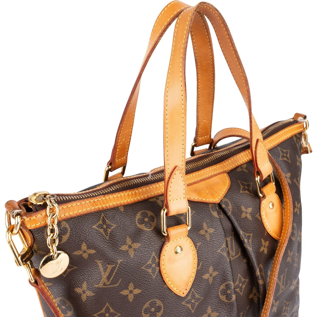 Louis Vuitton Louis Vuitton Monogram Canvas Palermo PM Handbag Bruin