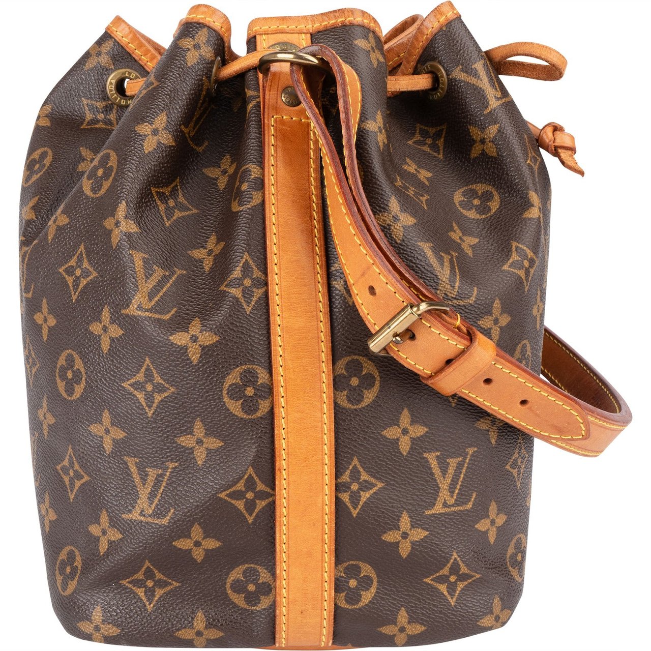 Louis Vuitton Louis Vuitton Monogram Canvas Sac Noé Petit Shoulder Bag Bruin