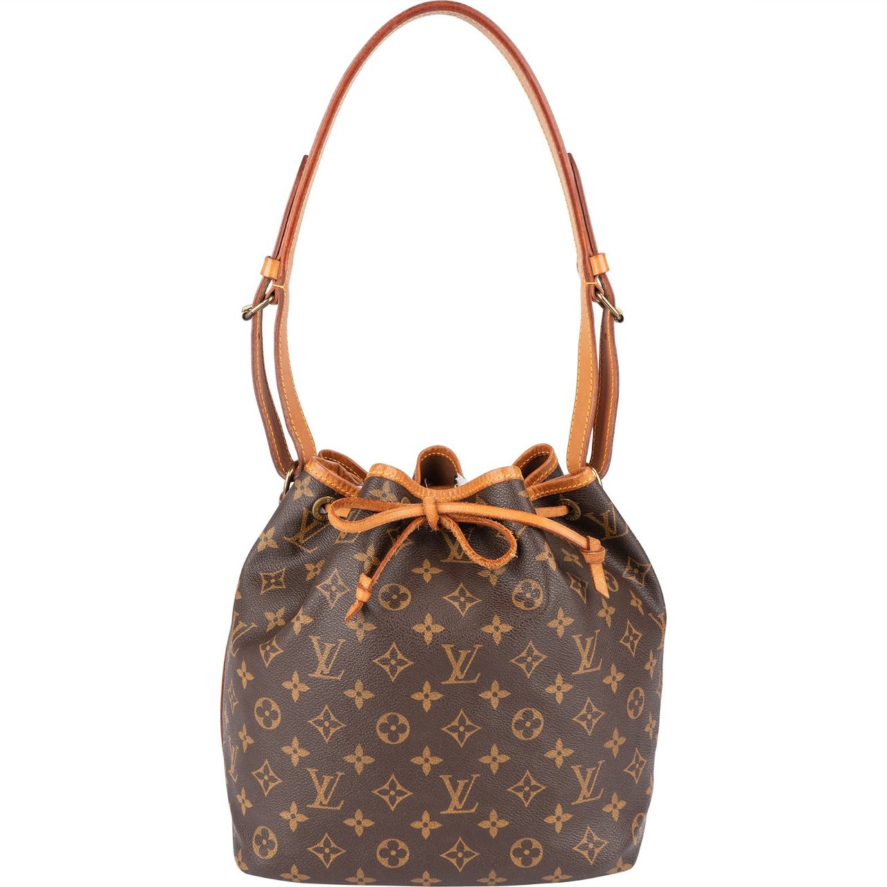 Louis Vuitton Louis Vuitton Monogram Canvas Sac Noé Petit Shoulder Bag Bruin