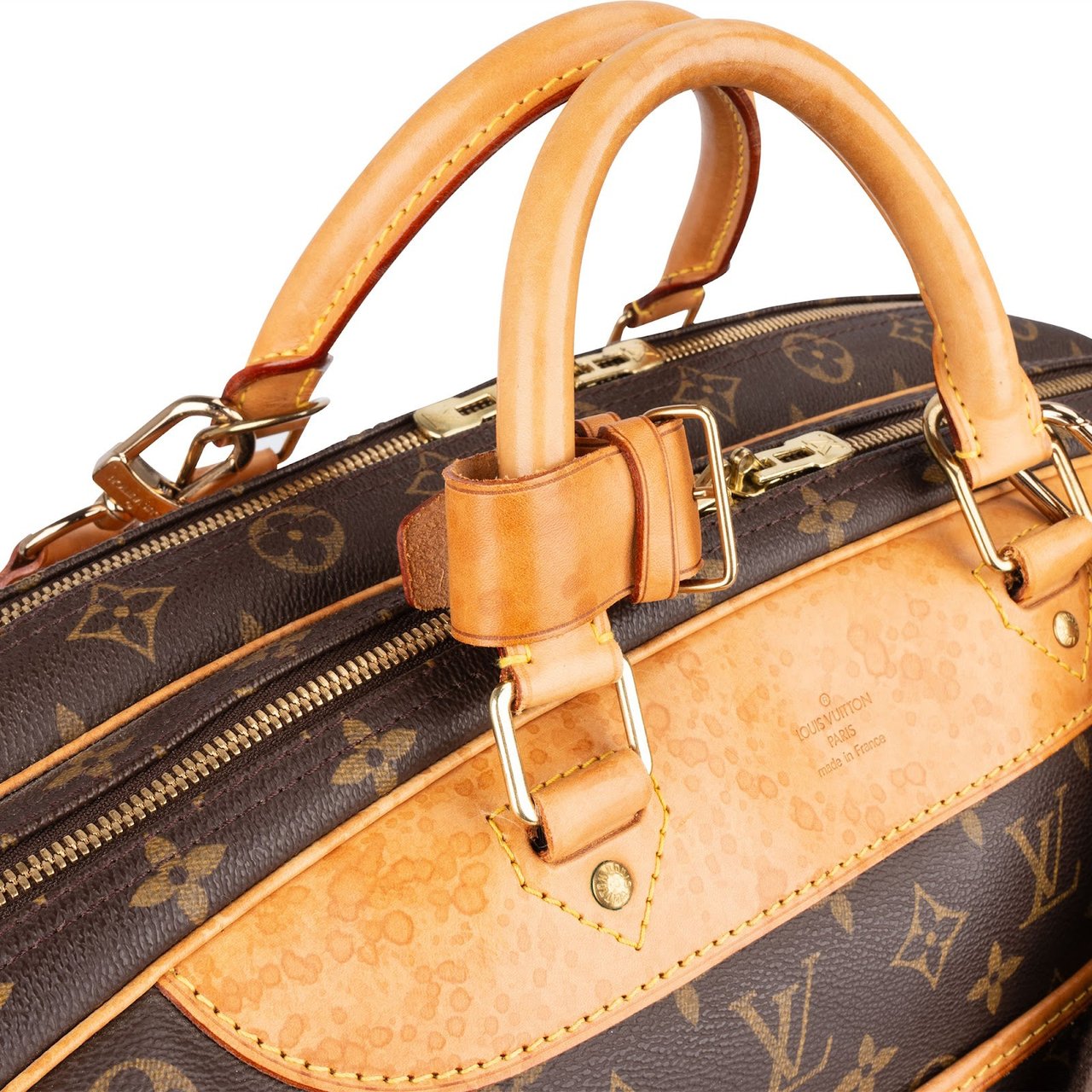 Louis Vuitton Louis Vuitton Monogram Canvas Alize Travelbag Bruin