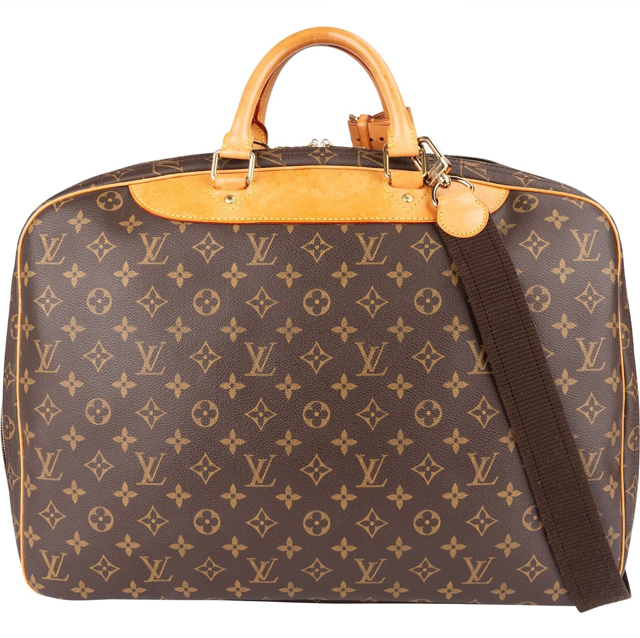 Louis Vuitton Louis Vuitton Monogram Canvas Alize Travelbag Bruin