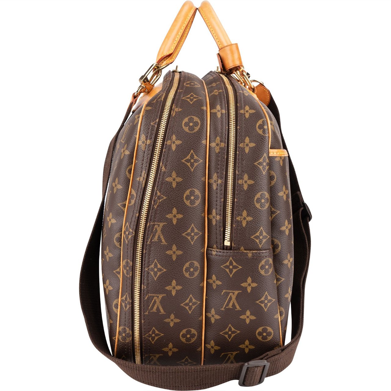 Louis Vuitton Louis Vuitton Monogram Canvas Alize Travelbag Bruin