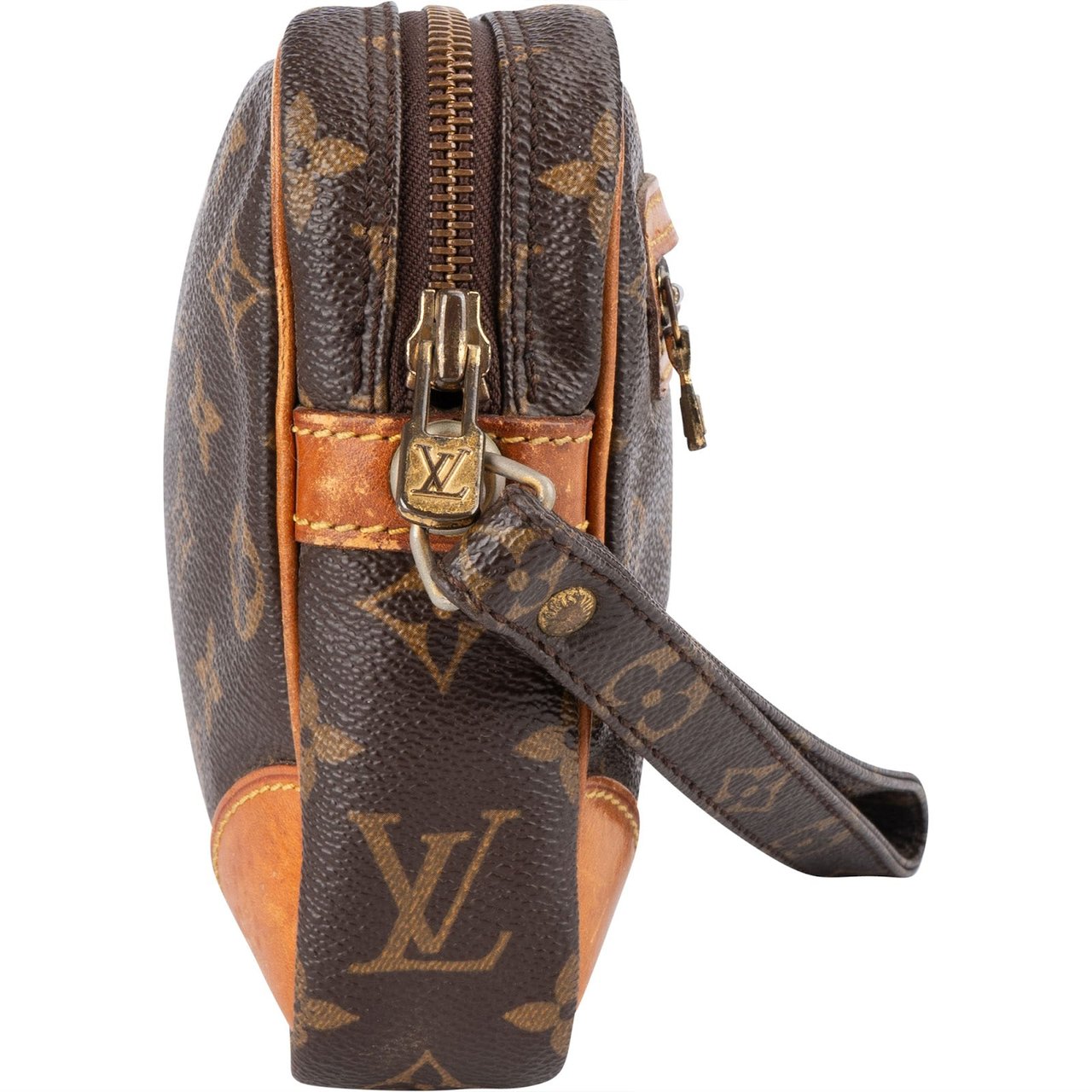 Louis Vuitton Louis Vuitton Monogram Canvas Marly Dragonne Clutch Bruin