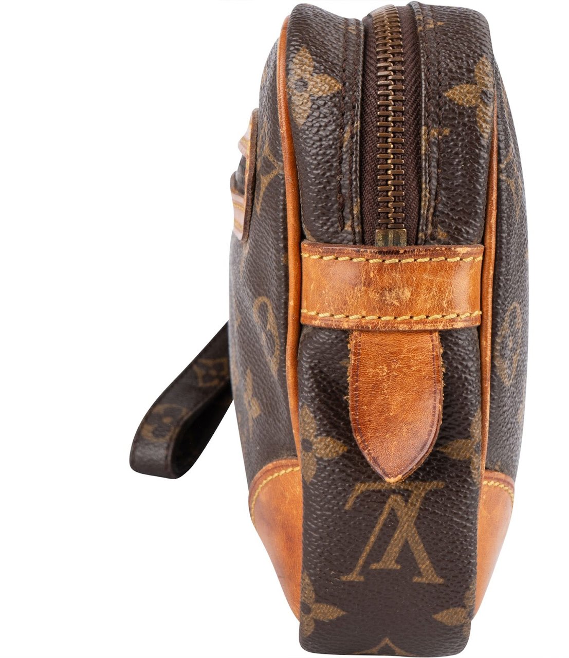 Louis Vuitton Louis Vuitton Monogram Canvas Marly Dragonne Clutch Bruin