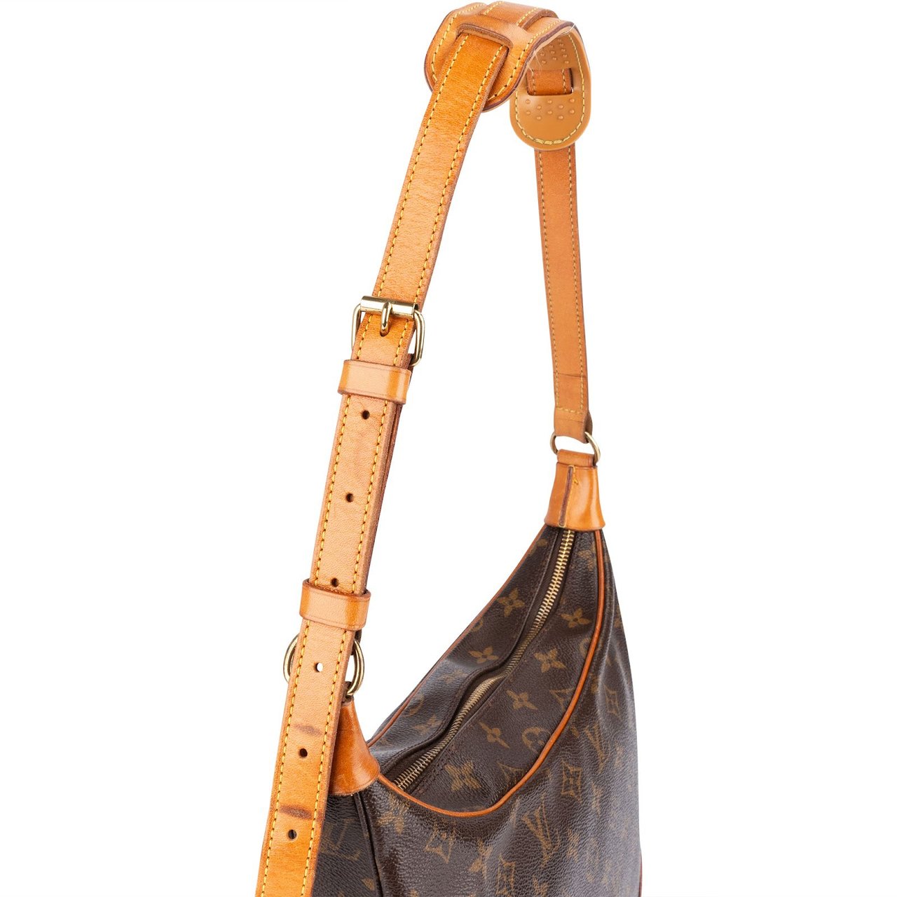 Louis Vuitton Louis Vuitton Monogram Canvas Boulogne Crossbody Bag Bruin