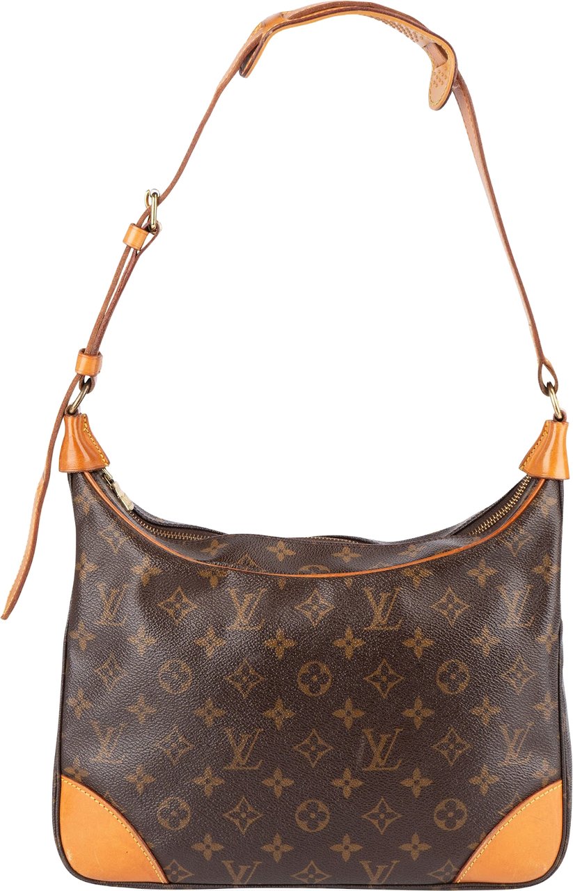 Louis Vuitton Louis Vuitton Monogram Canvas Boulogne Crossbody Bag Bruin