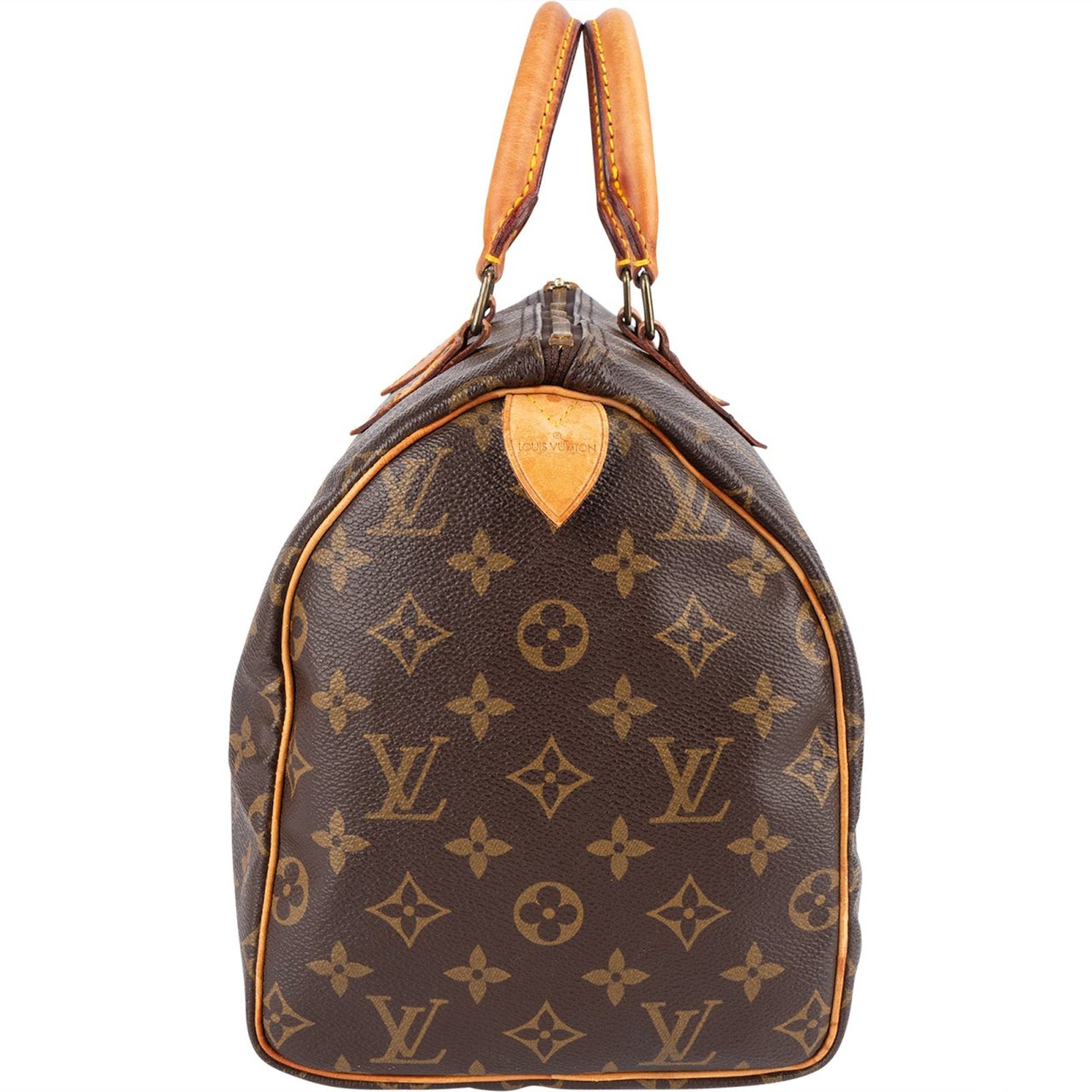 Louis Vuitton Louis Vuitton Monogram Canvas Speedy 30 Handbag Bruin