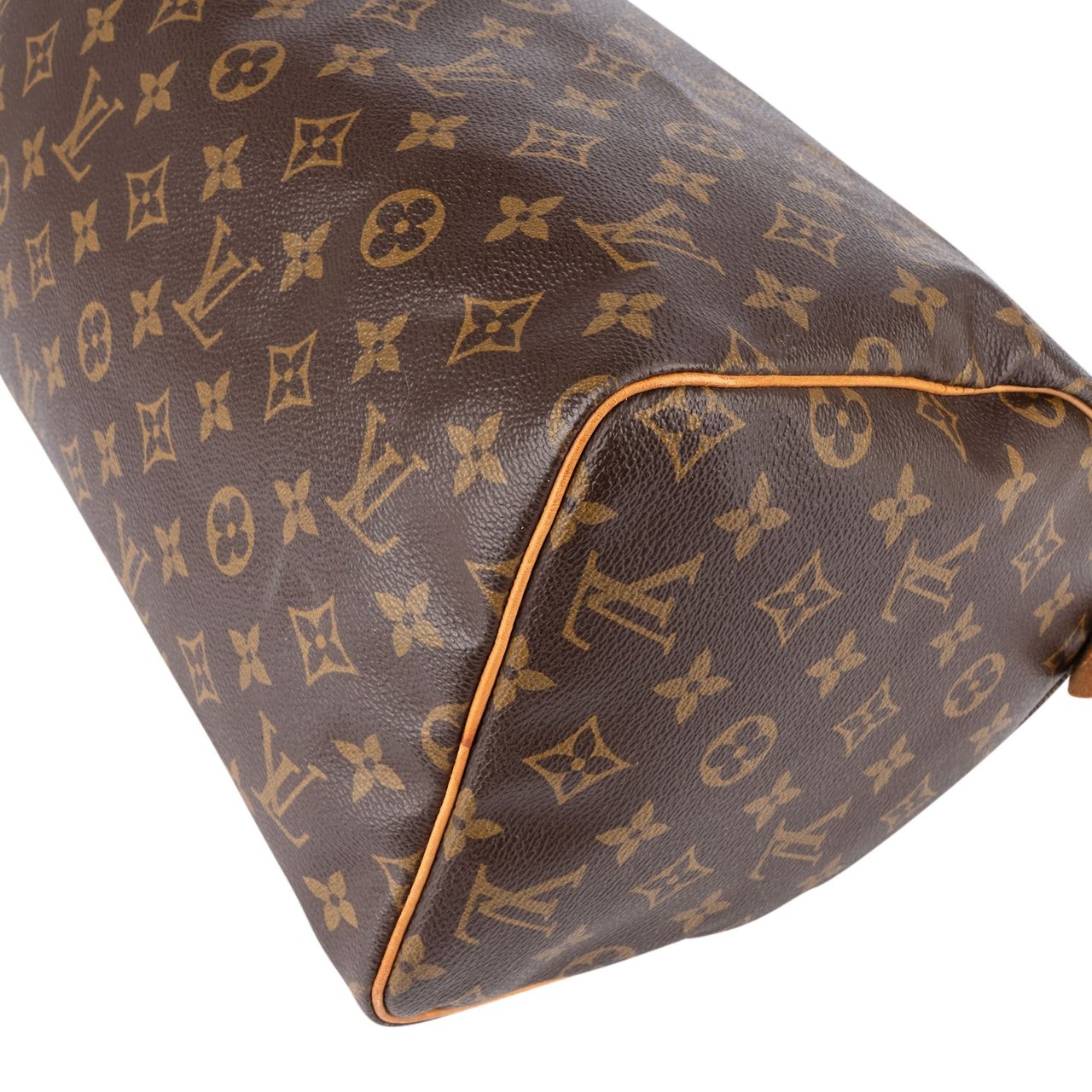 Louis Vuitton Louis Vuitton Monogram Canvas Speedy 30 Handbag Bruin