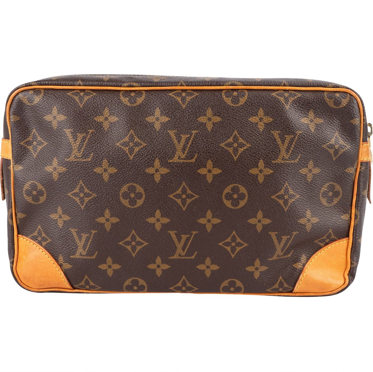 Louis Vuitton Louis Vuitton Monogram Canvas Compiegne 28 Clutch Bruin