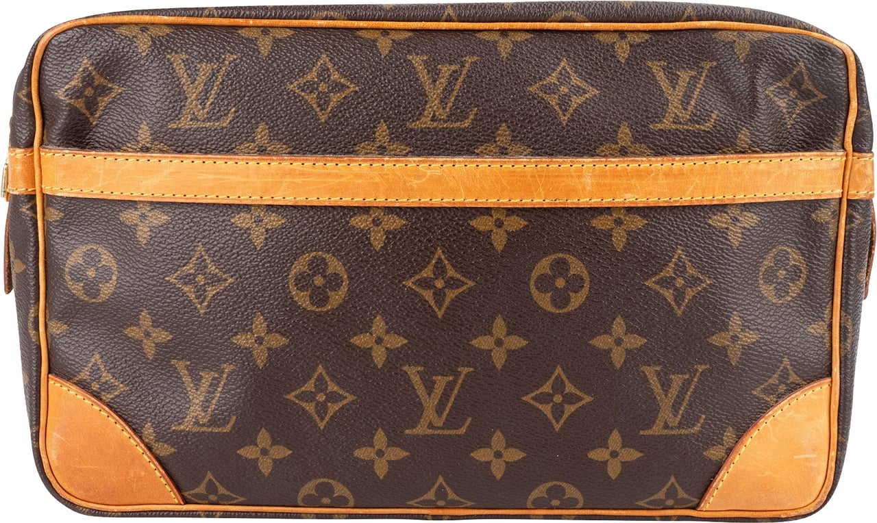 Louis Vuitton Louis Vuitton Monogram Canvas Compiegne 28 Clutch Bruin