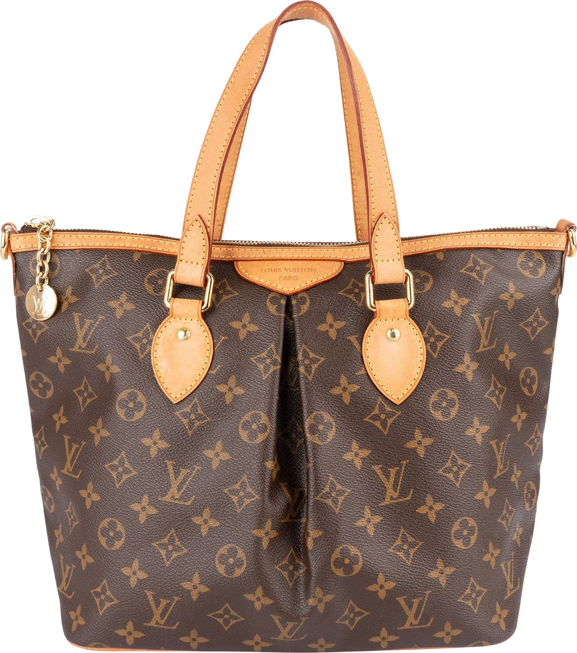 Louis Vuitton Louis Vuitton Monogram Canvas Palermo PM Handbag Bruin