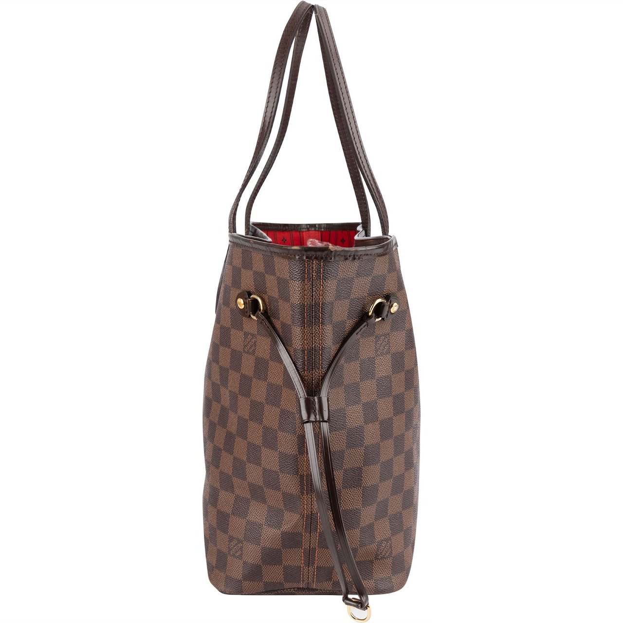 Louis Vuitton Louis Vuitton Monogram Damier Ebene Neverfull MM Shoulder Bag Bruin