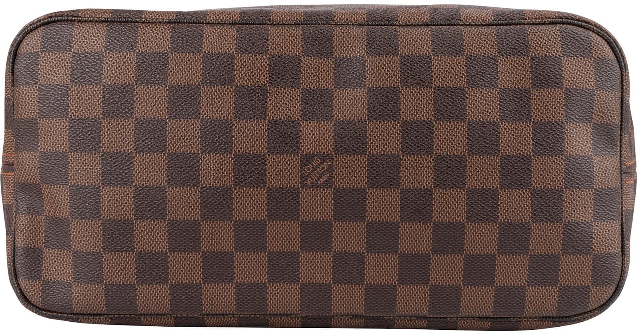 Louis Vuitton Louis Vuitton Monogram Damier Ebene Neverfull MM Shoulder Bag Bruin