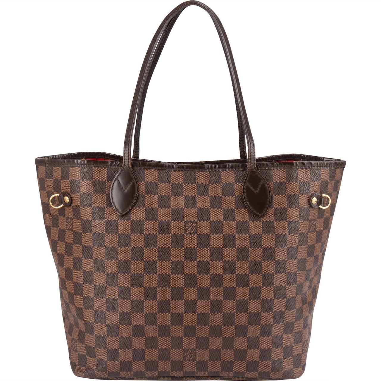 Louis Vuitton Louis Vuitton Monogram Damier Ebene Neverfull MM Shoulder Bag Bruin
