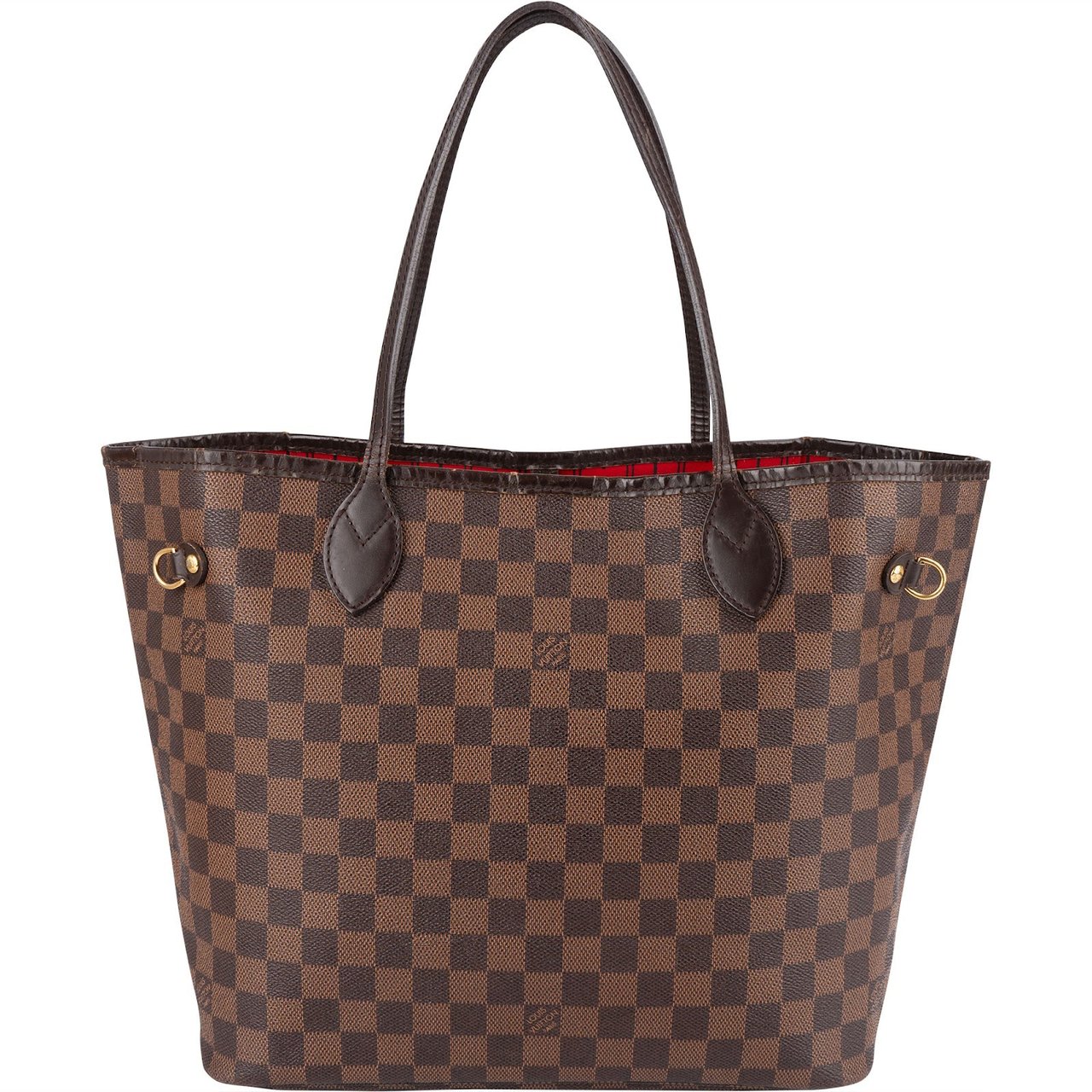 Louis Vuitton Louis Vuitton Monogram Damier Ebene Neverfull MM Shoulder Bag Bruin