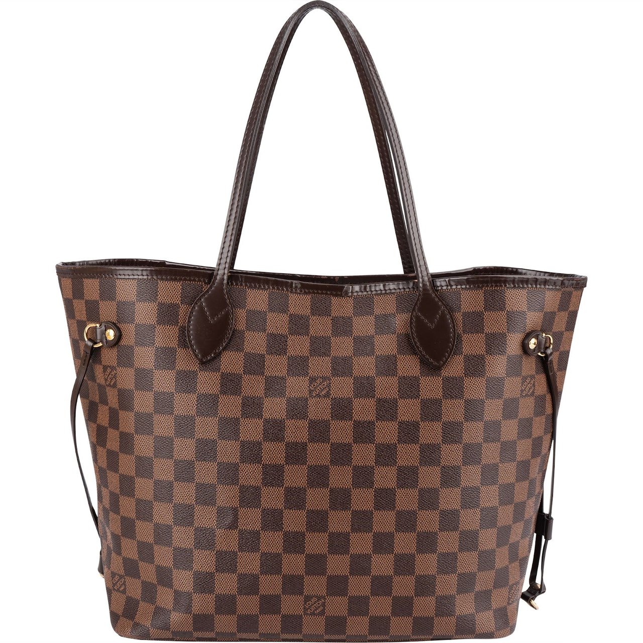 Louis Vuitton Louis Vuitton Monogram Damier Ebene Neverfull MM Shoulder Bag Bruin