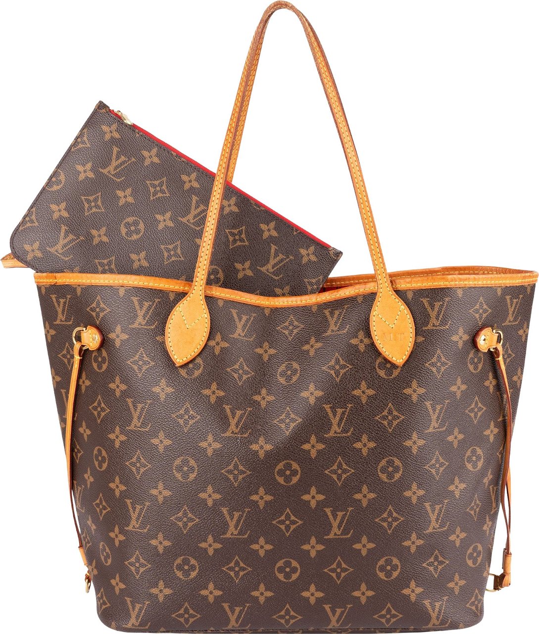 Louis Vuitton Louis Vuitton Monogram Canvas Neverfull MM Shoulder Bag Bruin