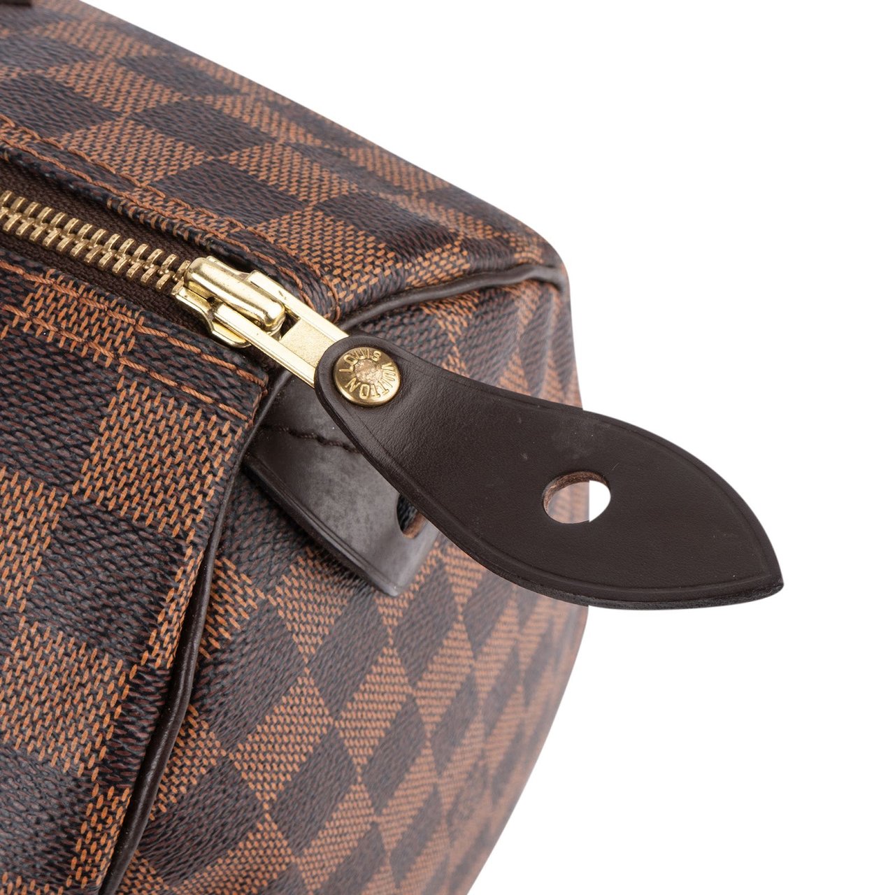 Louis Vuitton Louis Vuitton Monogram Damier Ebene Speedy 35 Handbag Bruin