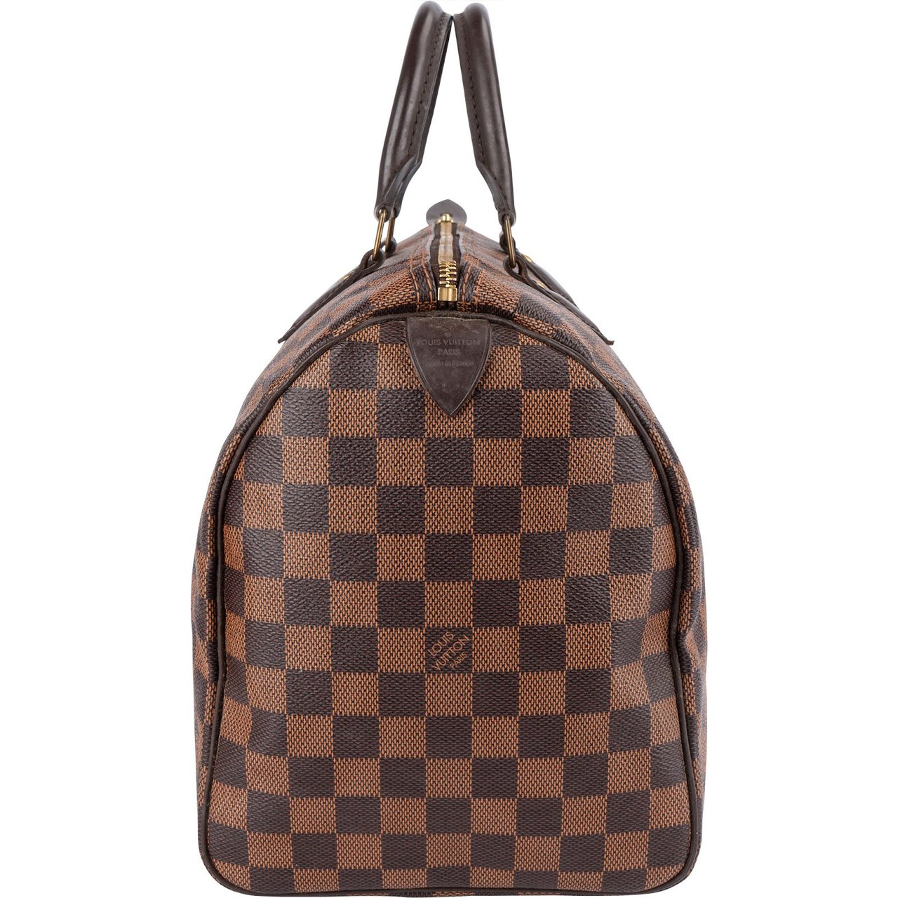Louis Vuitton Louis Vuitton Monogram Damier Ebene Speedy 35 Handbag Bruin