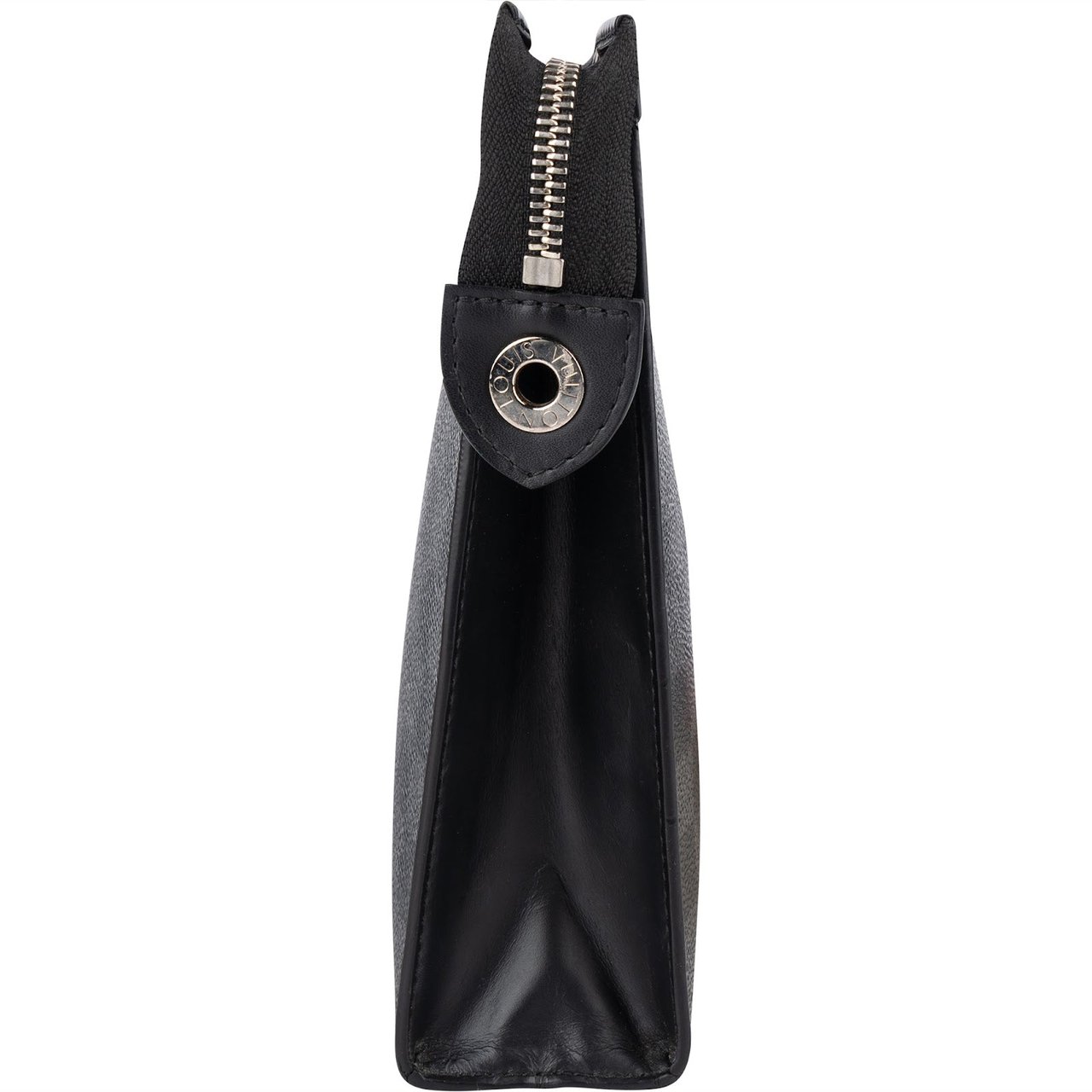 Louis Vuitton Louis Vuitton Monogram Damier Graphite Poche Toilette 25 Clutch Zwart