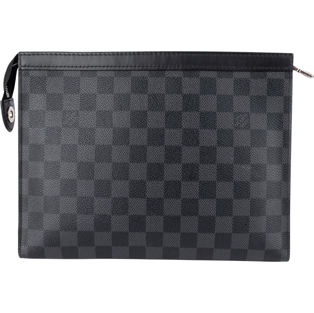 Louis Vuitton Louis Vuitton Monogram Damier Graphite Poche Toilette 25 Clutch Zwart