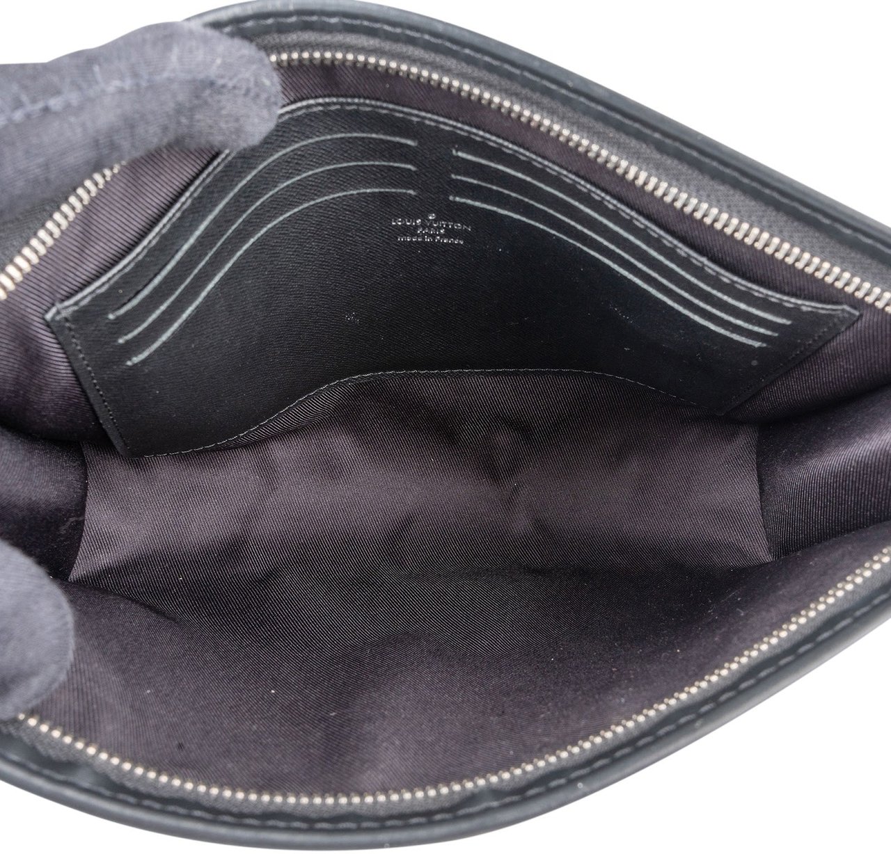 Louis Vuitton Louis Vuitton Monogram Damier Graphite Poche Toilette 25 Clutch Zwart