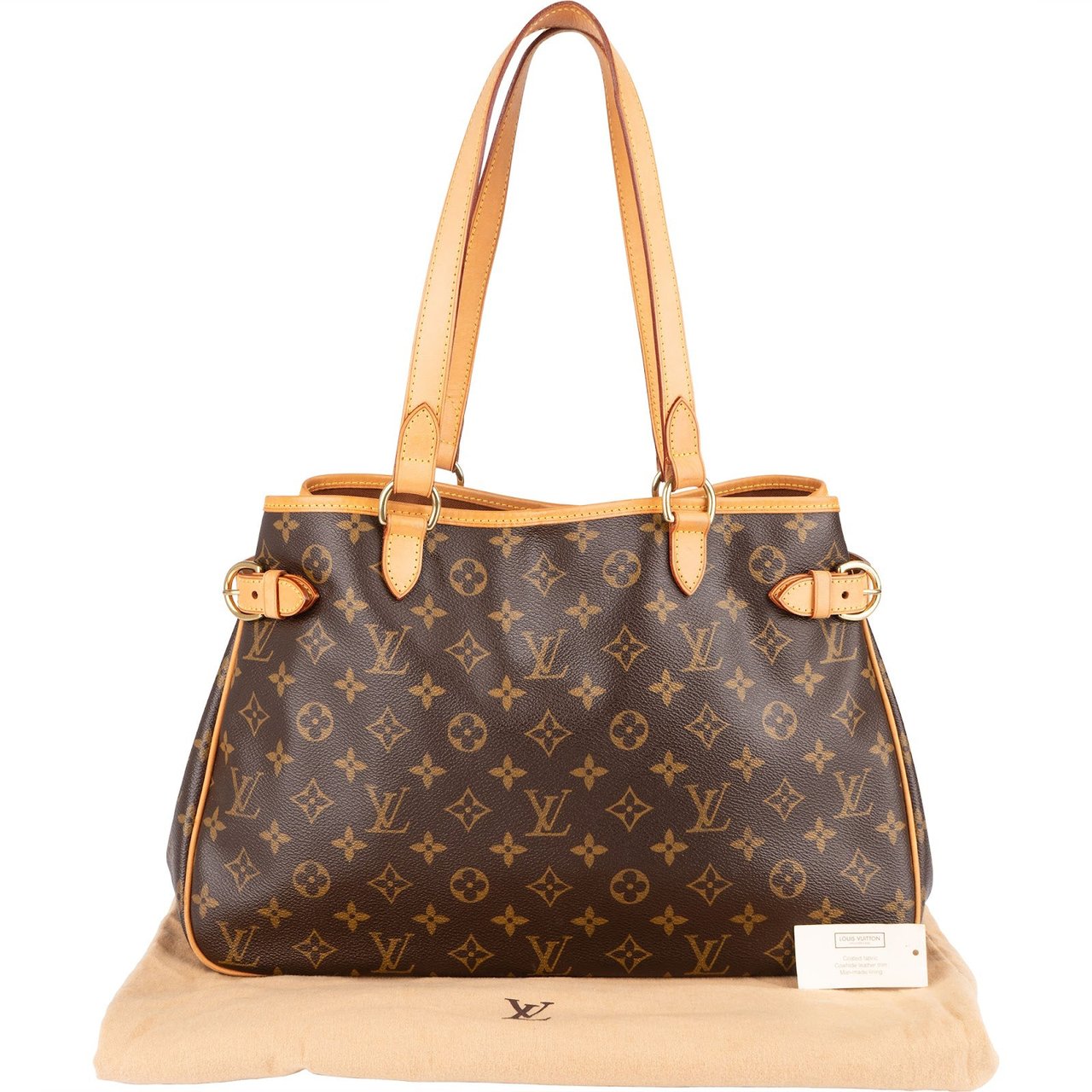 Louis Vuitton Louis Vuitton Monogram Canvas Batignolles Shoulder Bag Bruin
