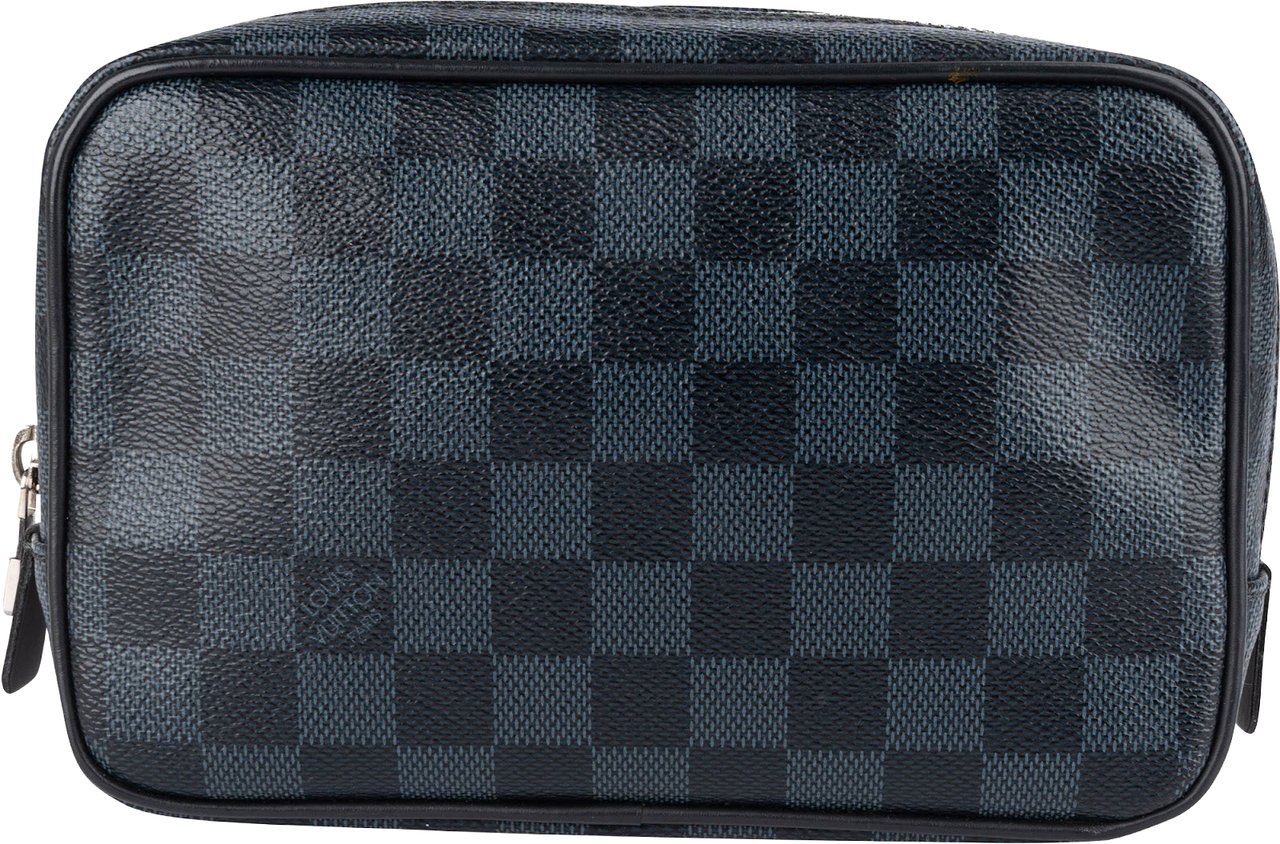 Louis Vuitton Louis Vuitton Monogram Damier Graphit Trousse Toilette Clutch Zwart