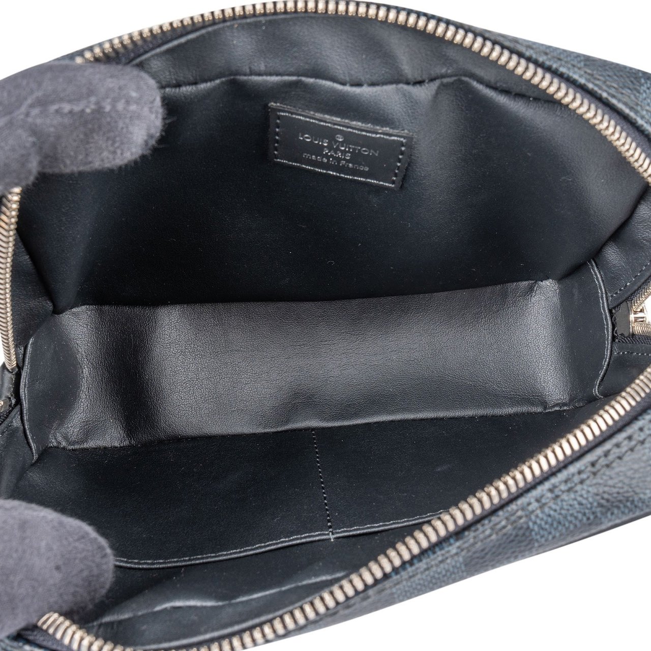 Louis Vuitton Louis Vuitton Monogram Damier Graphit Trousse Toilette Clutch Zwart