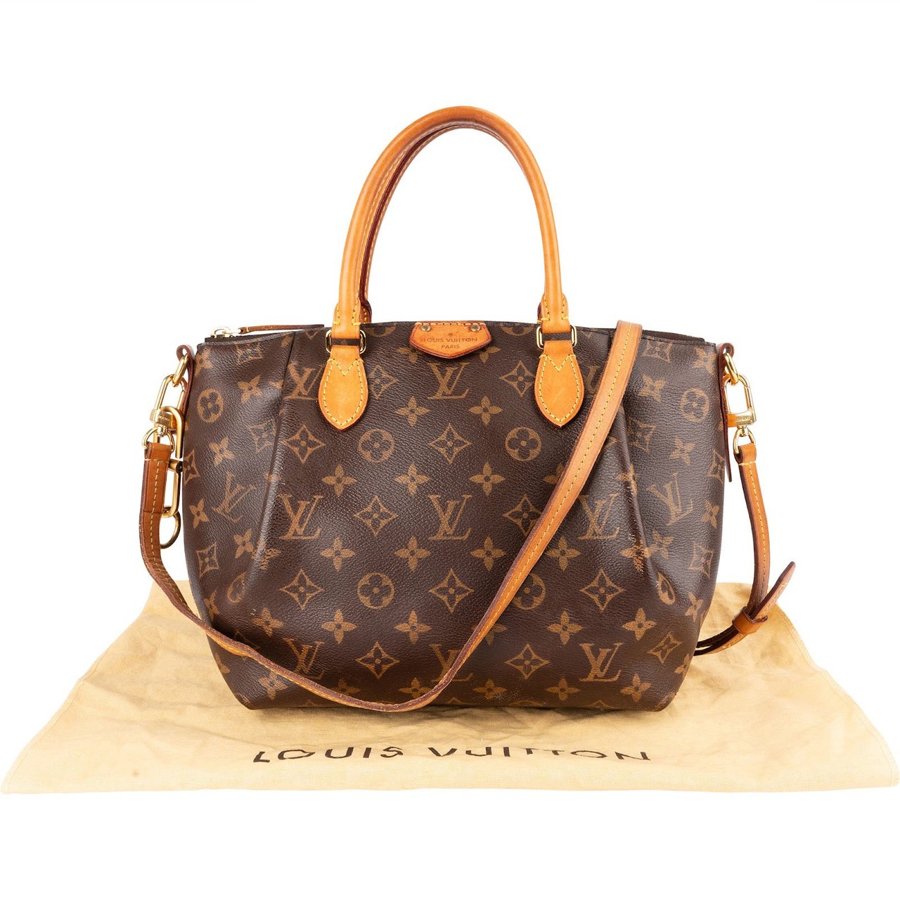 Louis Vuitton Louis Vuitton Monogram Canvas Turenne PM Handbag Bruin