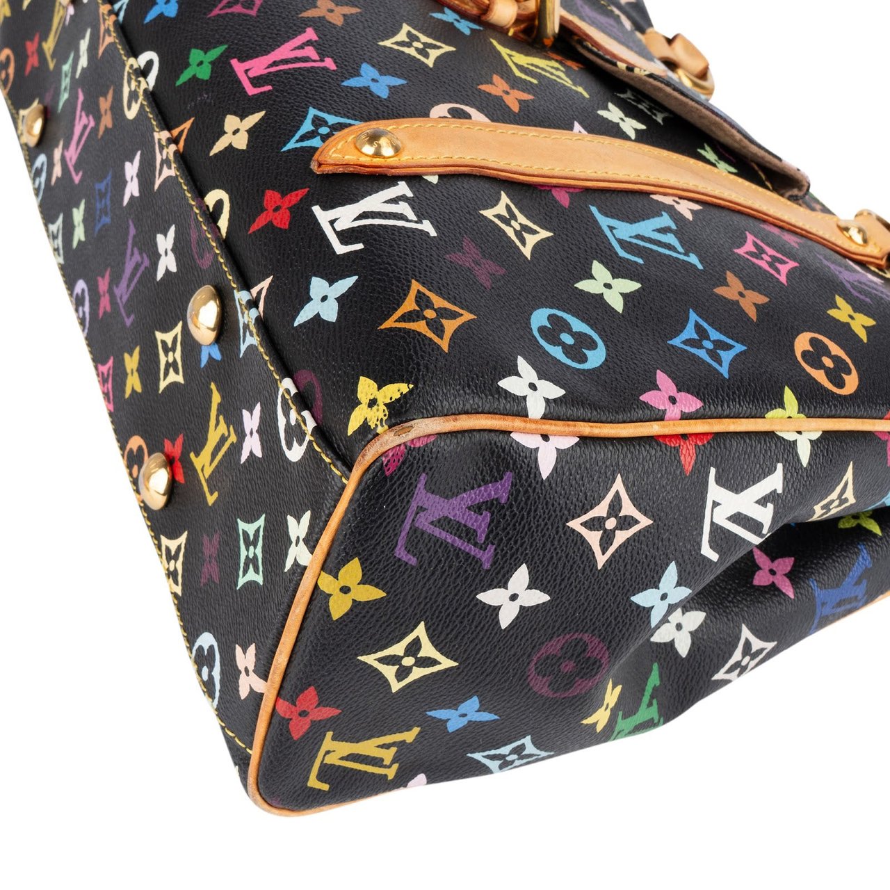 Louis Vuitton Canvas Monogram Multicolor Aurelia Shoulder Bag Zwart