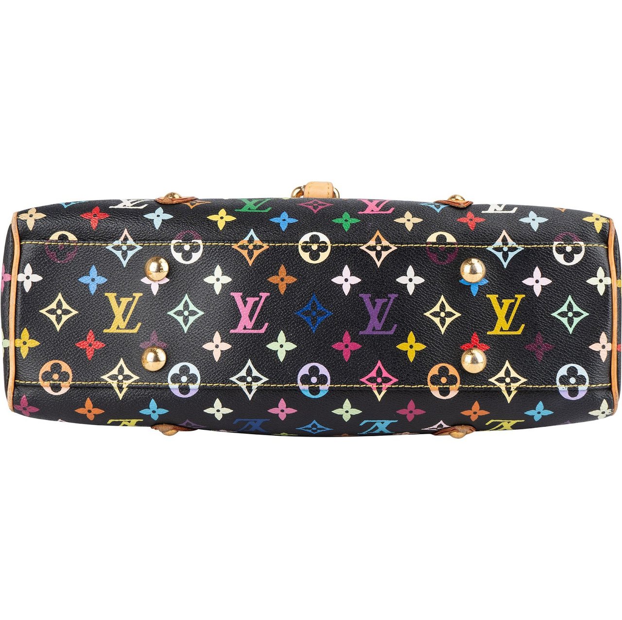 Louis Vuitton Canvas Monogram Multicolor Aurelia Shoulder Bag Zwart