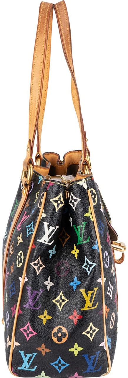 Louis Vuitton Canvas Monogram Multicolor Aurelia Shoulder Bag Zwart