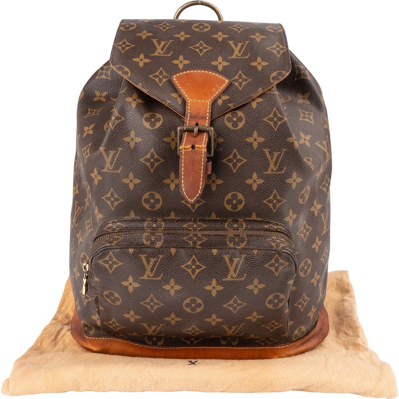 Louis Vuitton Louis Vuitton Monogram Canvas Montsouris GM Backpack Bruin