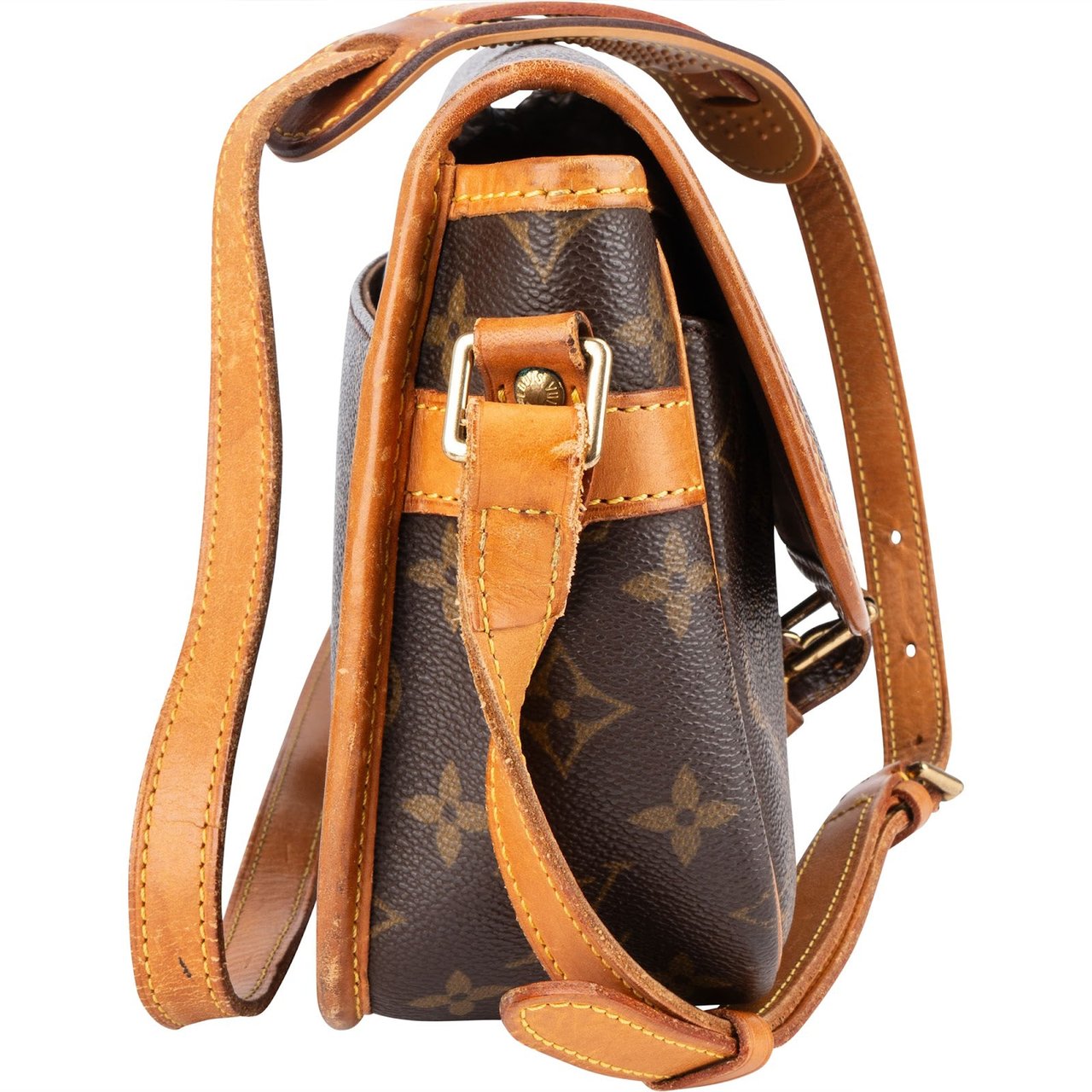 Louis Vuitton Louis Vuitton Monogram Canvas Sologne Crossbody Bag Bruin