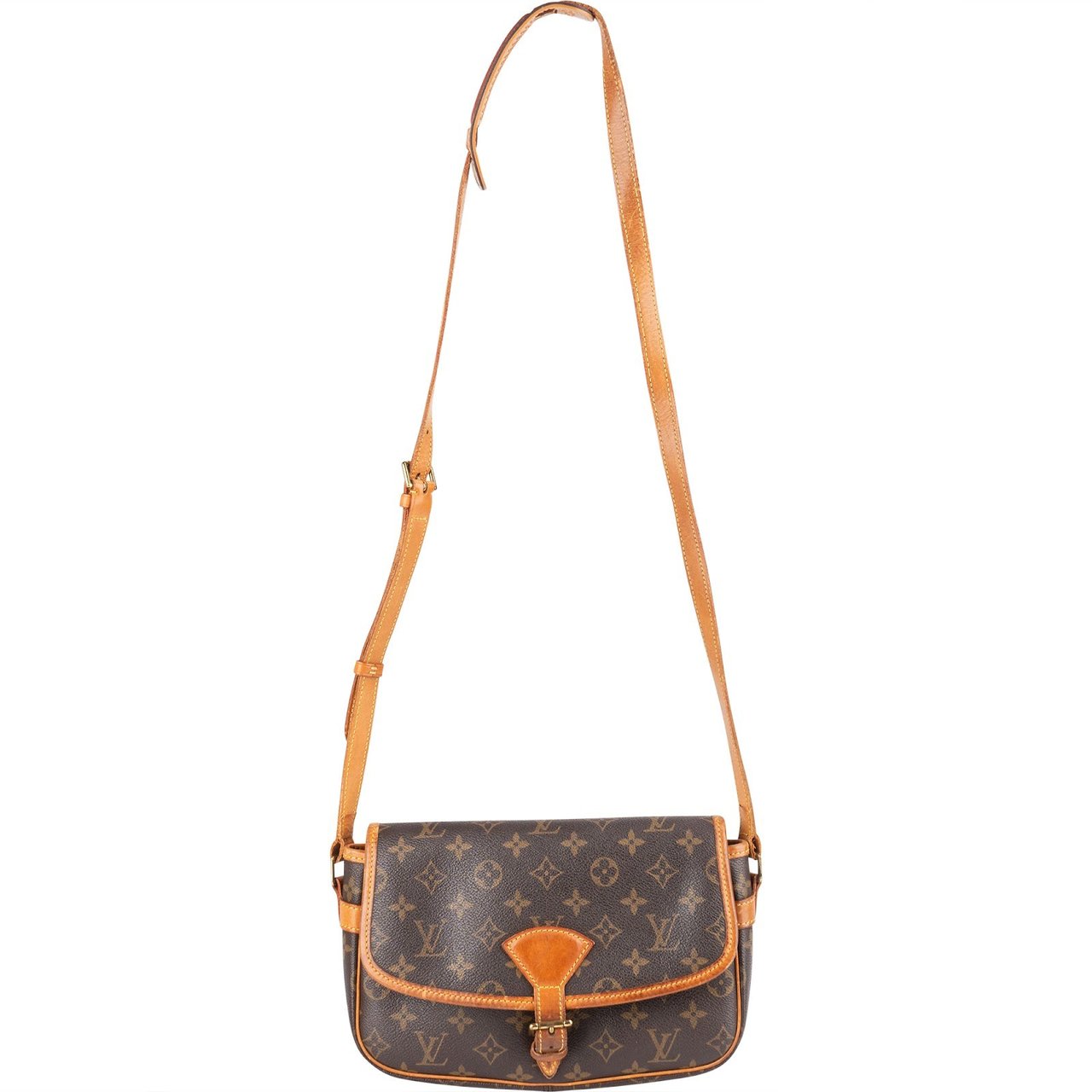 Louis Vuitton Louis Vuitton Monogram Canvas Sologne Crossbody Bag Bruin