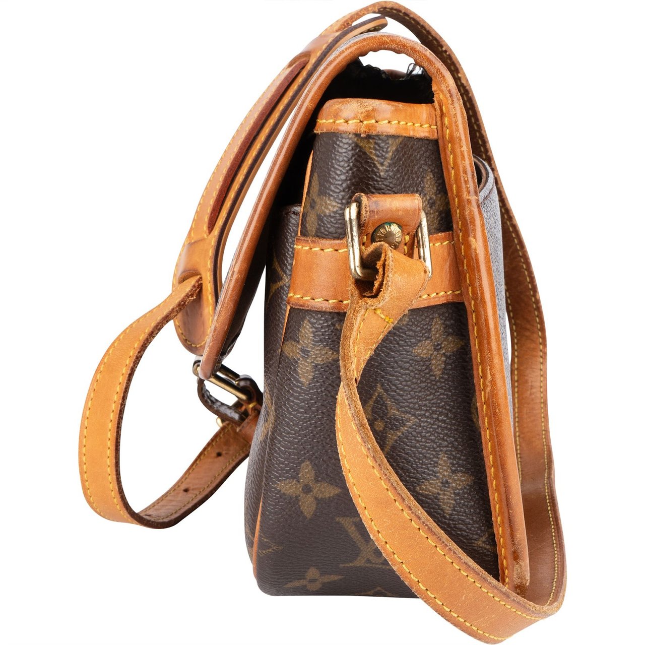 Louis Vuitton Louis Vuitton Monogram Canvas Sologne Crossbody Bag Bruin