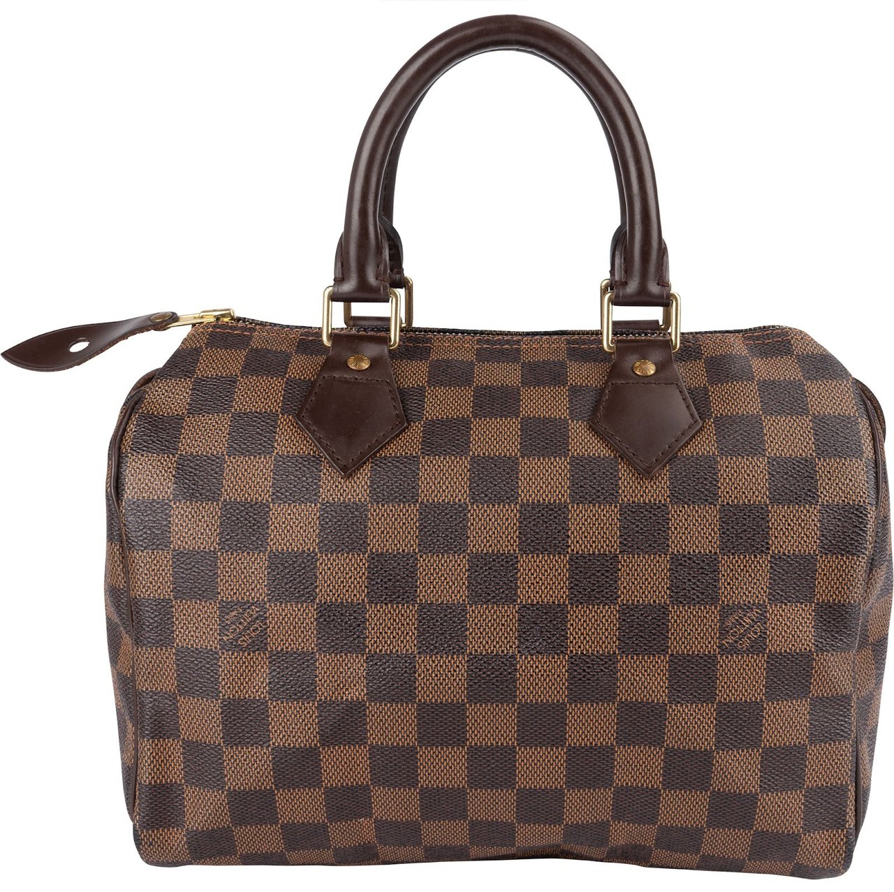Louis Vuitton Louis Vuitton Monogram Damier Ebene Speedy 25 Handbag Bruin